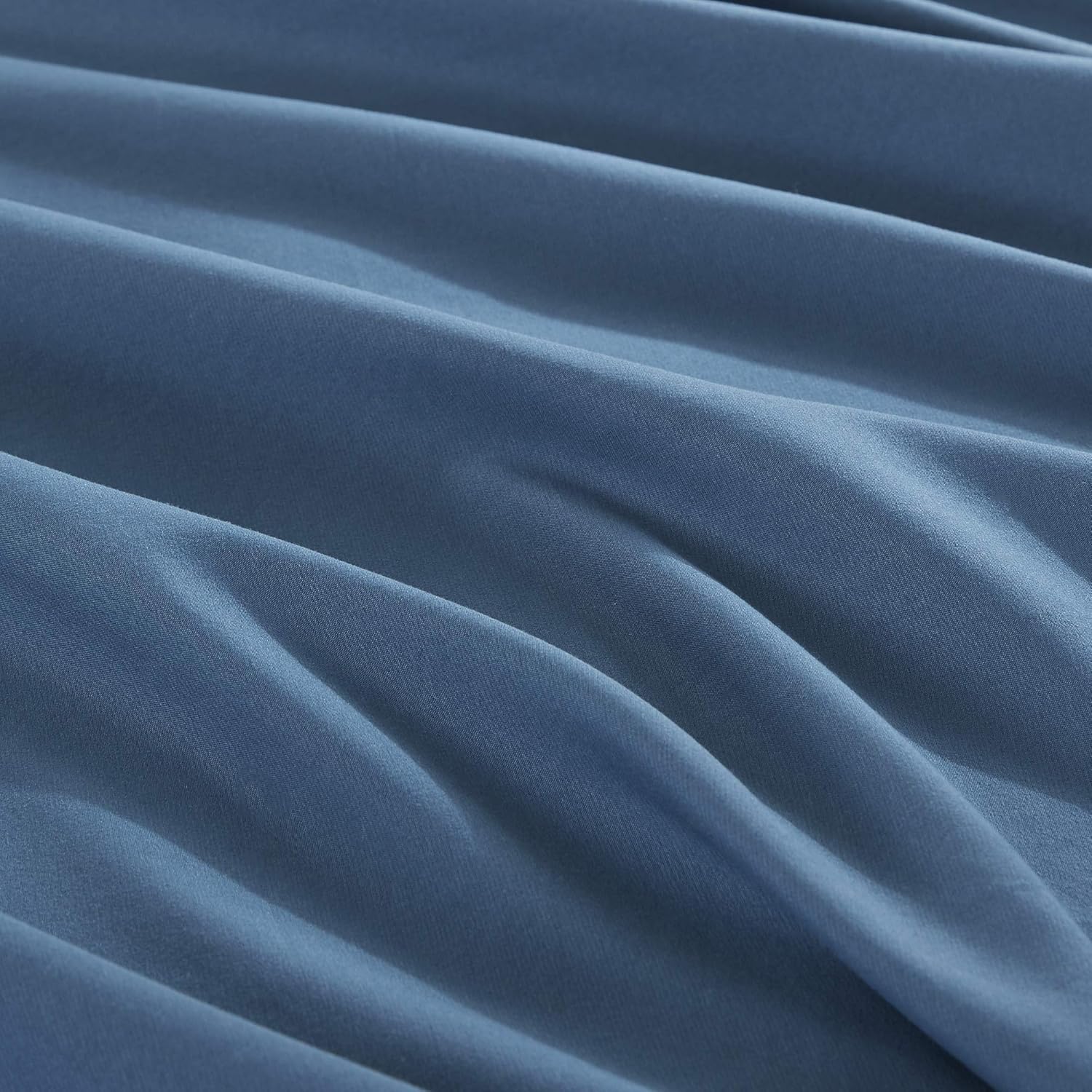 Comfort Spaces – Juego de sábanas de 4 piezas Coolmax supersuave y resistente a la decoloración que absorbe la humedad con elásticos alrededor que