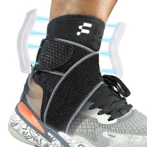 Fitomo Tobillera para alivio de la fascitis plantar con fuerte correa de compresión y estabilizadores laterales para dolor de arco, tendinitis de Fitomo Tobillera para alivio de la fascitis plantar con fuerte correa de compresión y estabilizadores laterales para dolor de arco, tendinitis de