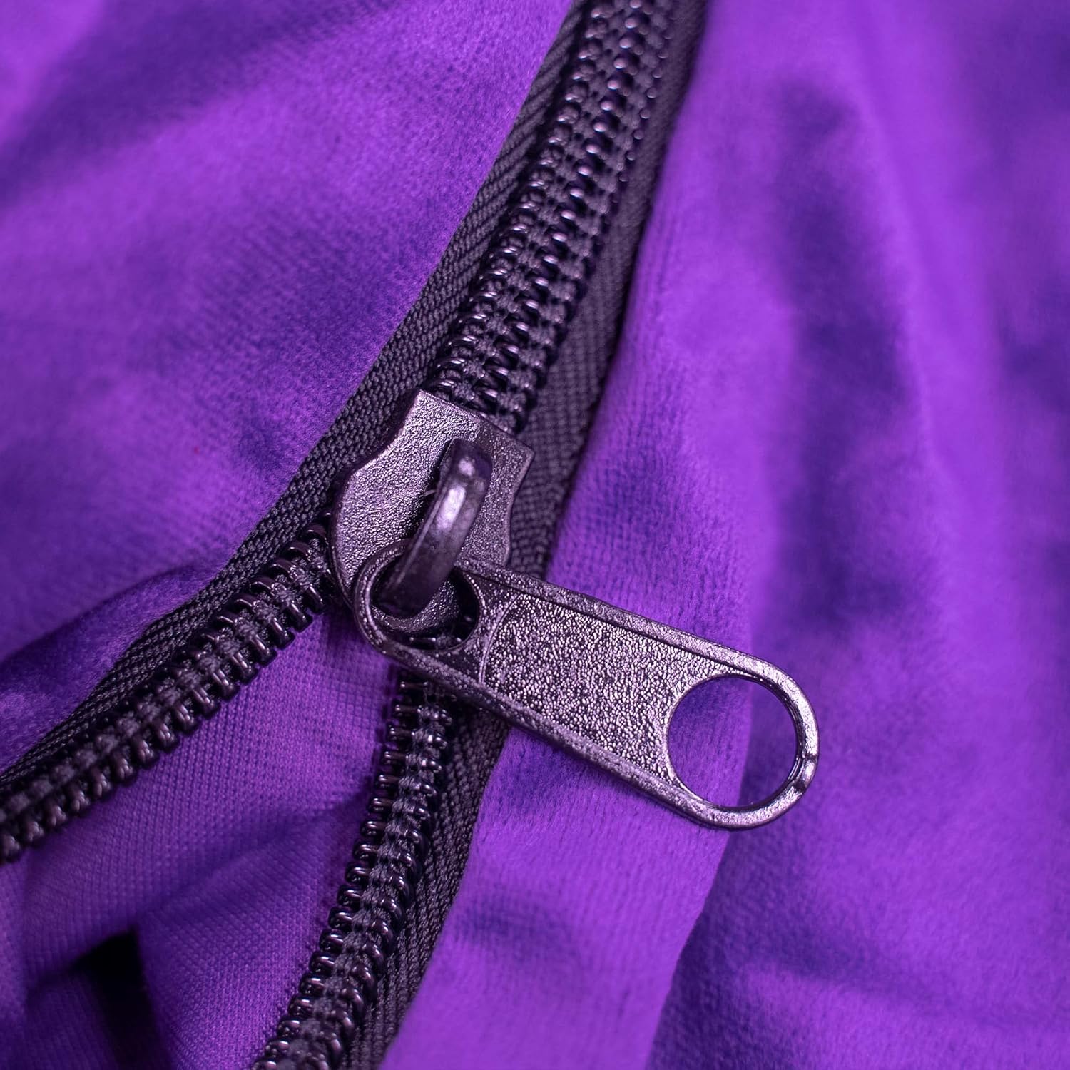 ULTIMATE SACK 4000 (4 pies) Funda para silla puff en varios colores solo funda (4000, gamuza morada)