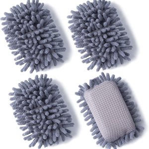 4 piezas de borrador de pizarra blanca de microfibra, lavable, borrador en seco para tiza, suministros para profesores de aula, hogar y oficina 4 piezas de borrador de pizarra blanca de microfibra, lavable, borrador en seco para tiza, suministros para profesores de aula, hogar y oficina