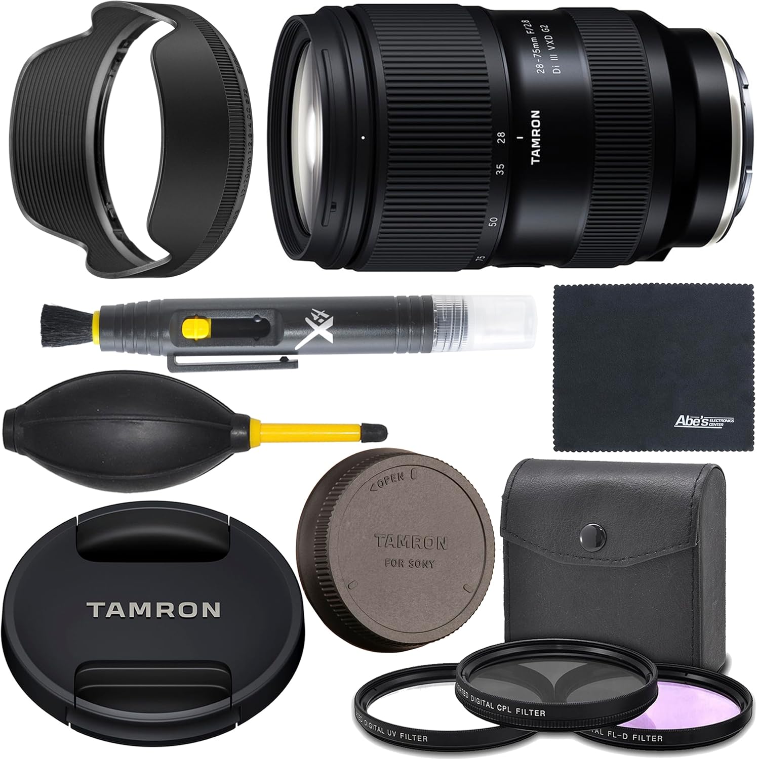 Tamron 1.102-2.953 in f2.8 Di III VXD G2 lente (Sony E) (AFA063S700) + paquete combinado ZoomSpeed Pro Kit