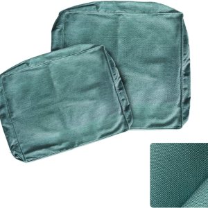ARTPLAN Fundas de asiento profundo para exteriores, fundas para respaldo de asiento de patio, solo 24 x 24 x 6 pulgadas, 18 x 24 pulgadas, olefina, ARTPLAN Fundas de asiento profundo para exteriores, fundas para respaldo de asiento de patio, solo 24 x 24 x 6 pulgadas, 18 x 24 pulgadas, olefina,
