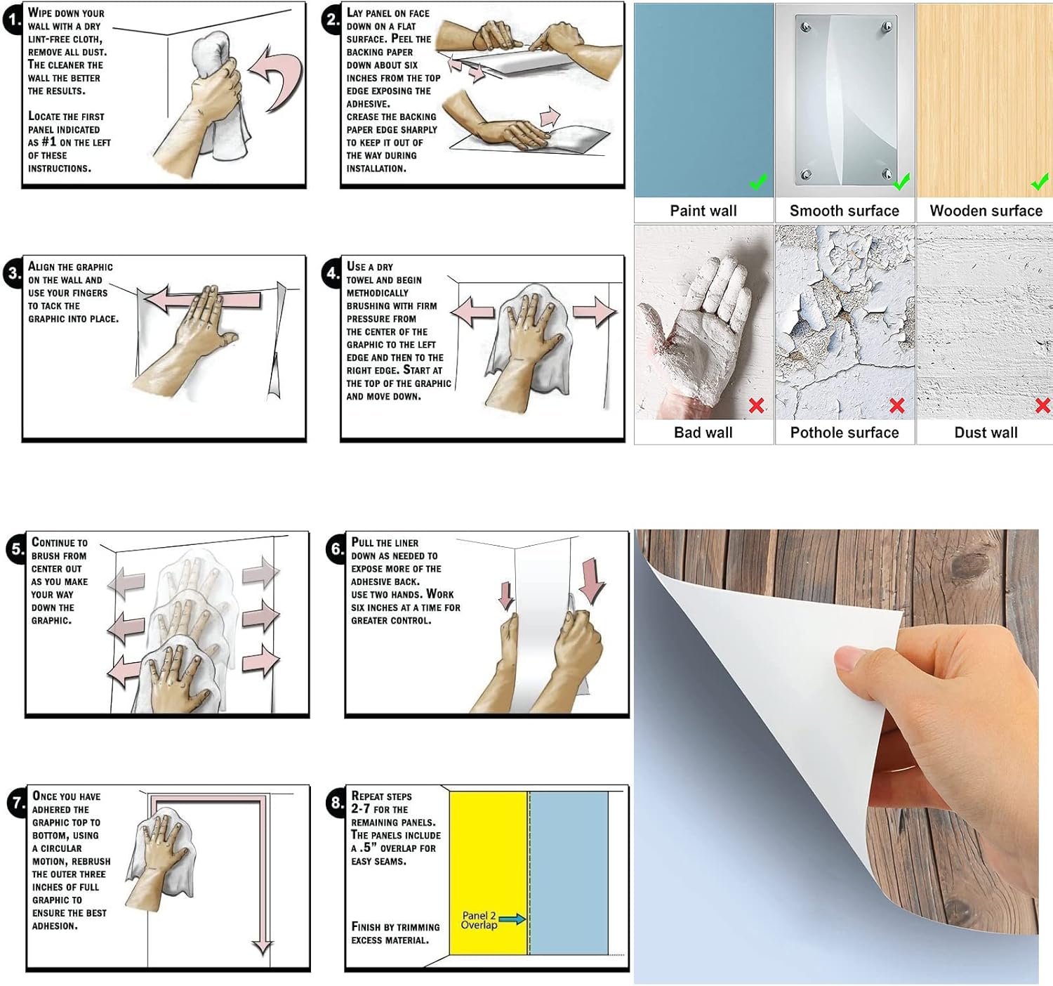 Calcomanías de pared 3D modernas de jarrón verde para pared, jarrones para sala de estar, comedor, decoración de dormitorio, arte de pared botánico