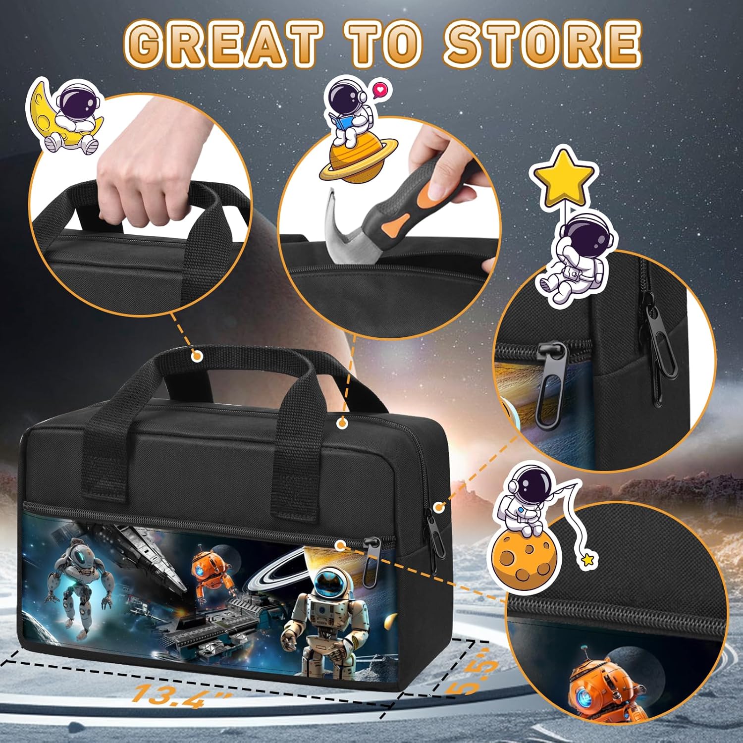 VIGRUE Juego de herramientas para niños, kit de herramientas manuales reales con cinturón y bolsa, accesorios de aprendizaje pequeños para