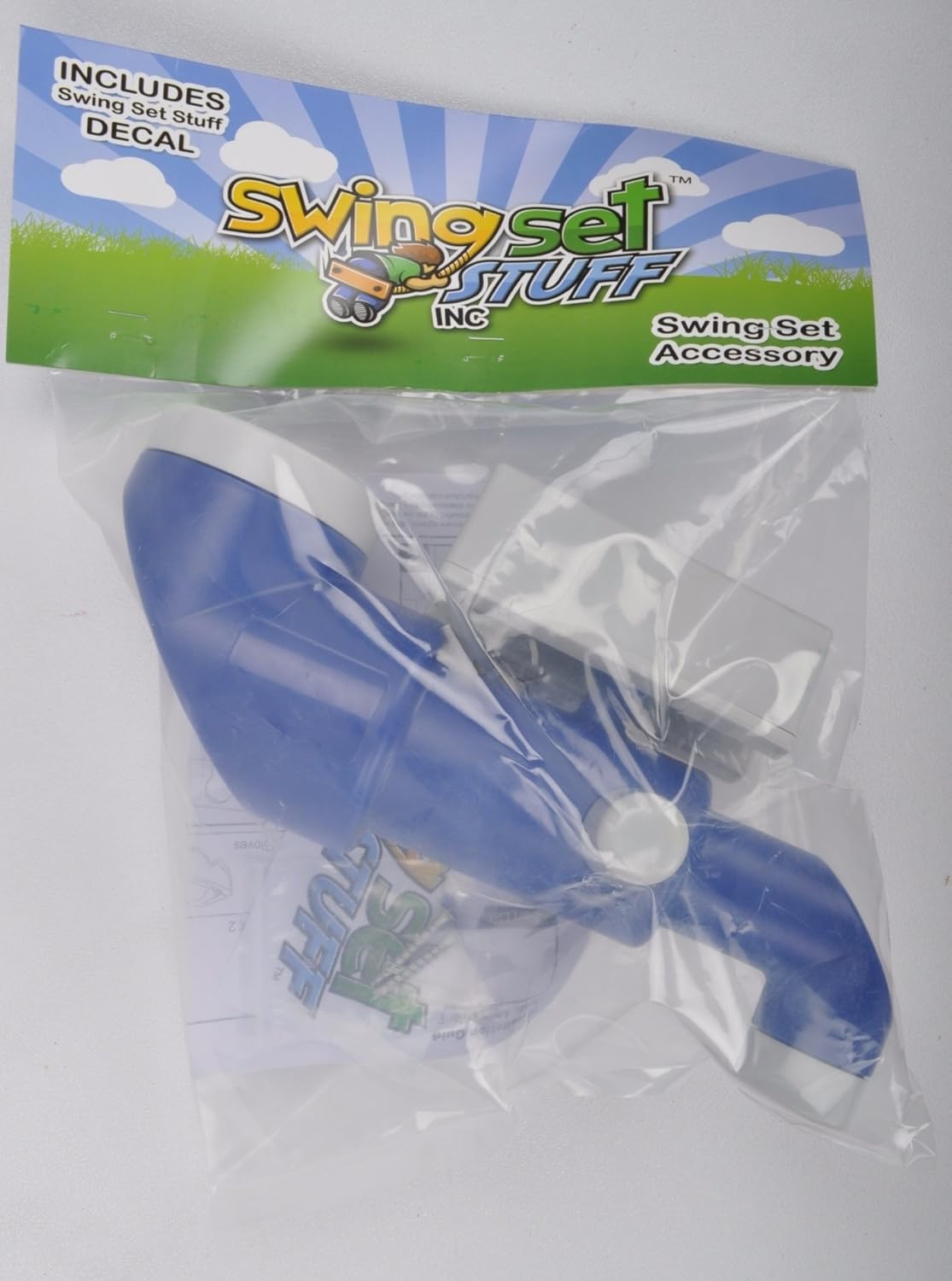 Swing Set Stuff Inc. Periscopio monocular (azul) con etiqueta engomada del logotipo SSS