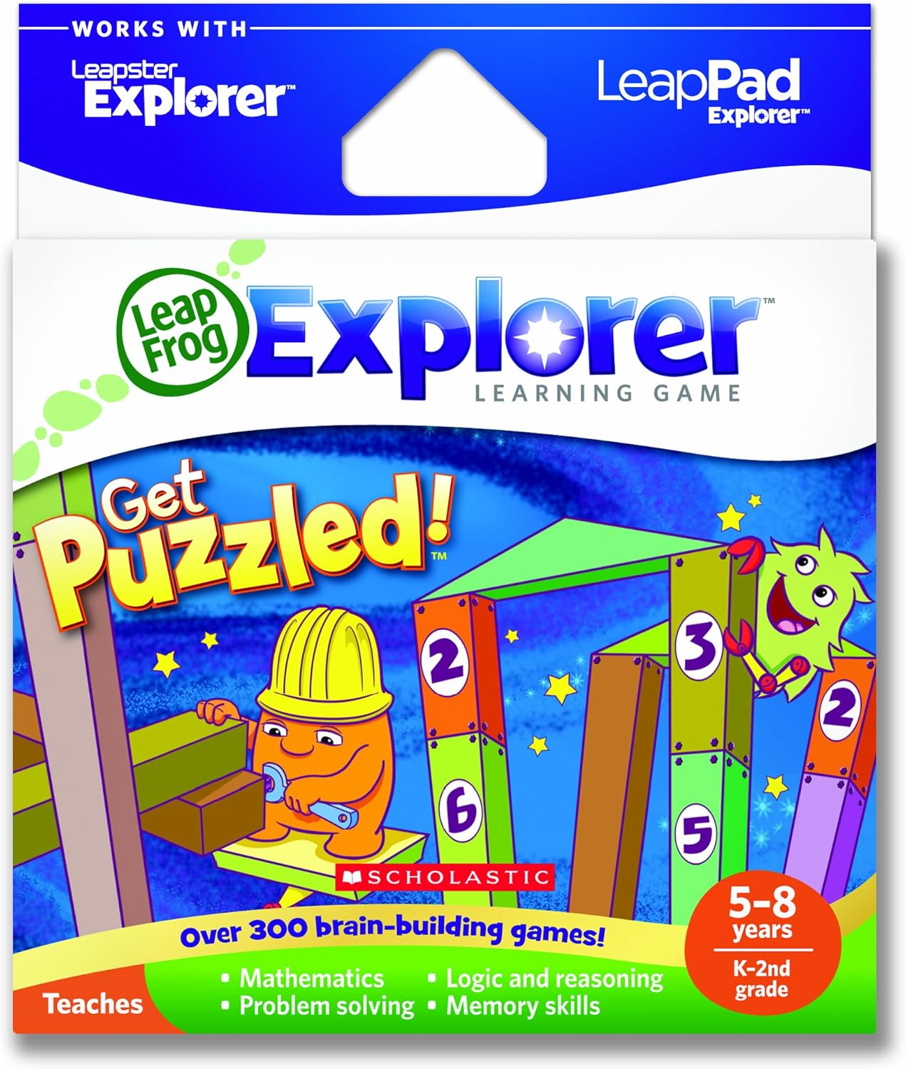 LeapFrog Explorer Learning Game Get Puzzled! (funciona con LeapPad y Leapster Explorer) LeapFrog Explorer Learning Game Get Puzzled! (funciona con LeapPad y Leapster Explorer)