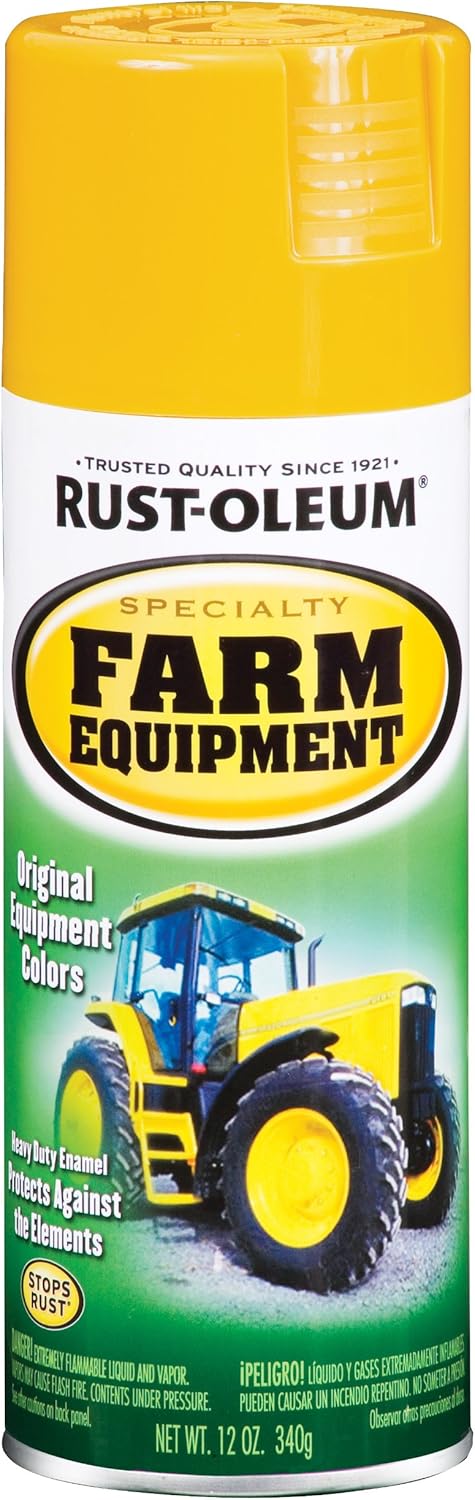 Rust-Oleum Specialty Esmalte para maquinaria agrícola, en aerosol, de 12 onzas., 7449830