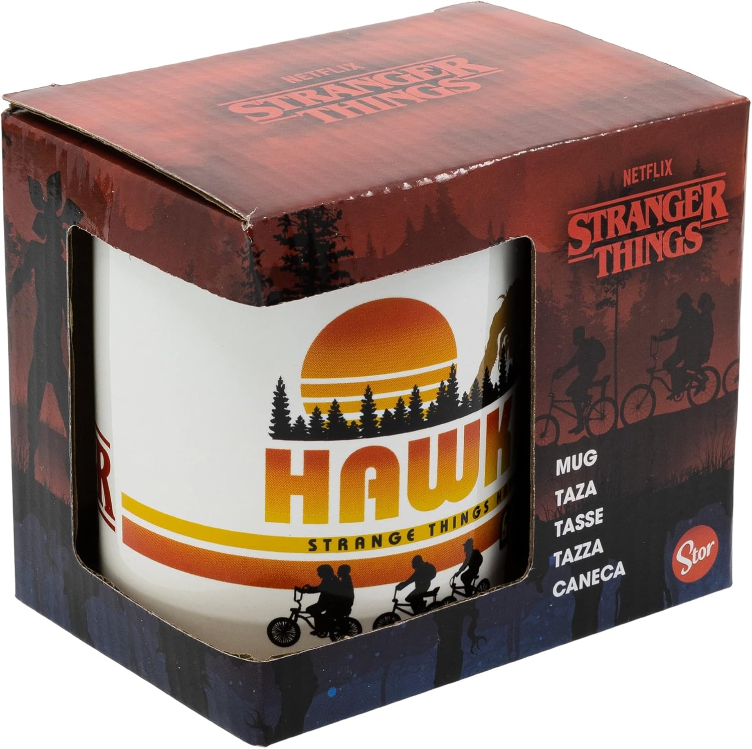 Stor Netflix Stranger Things Hawkins ’85 Ceramic Mug 325ml Gift Box