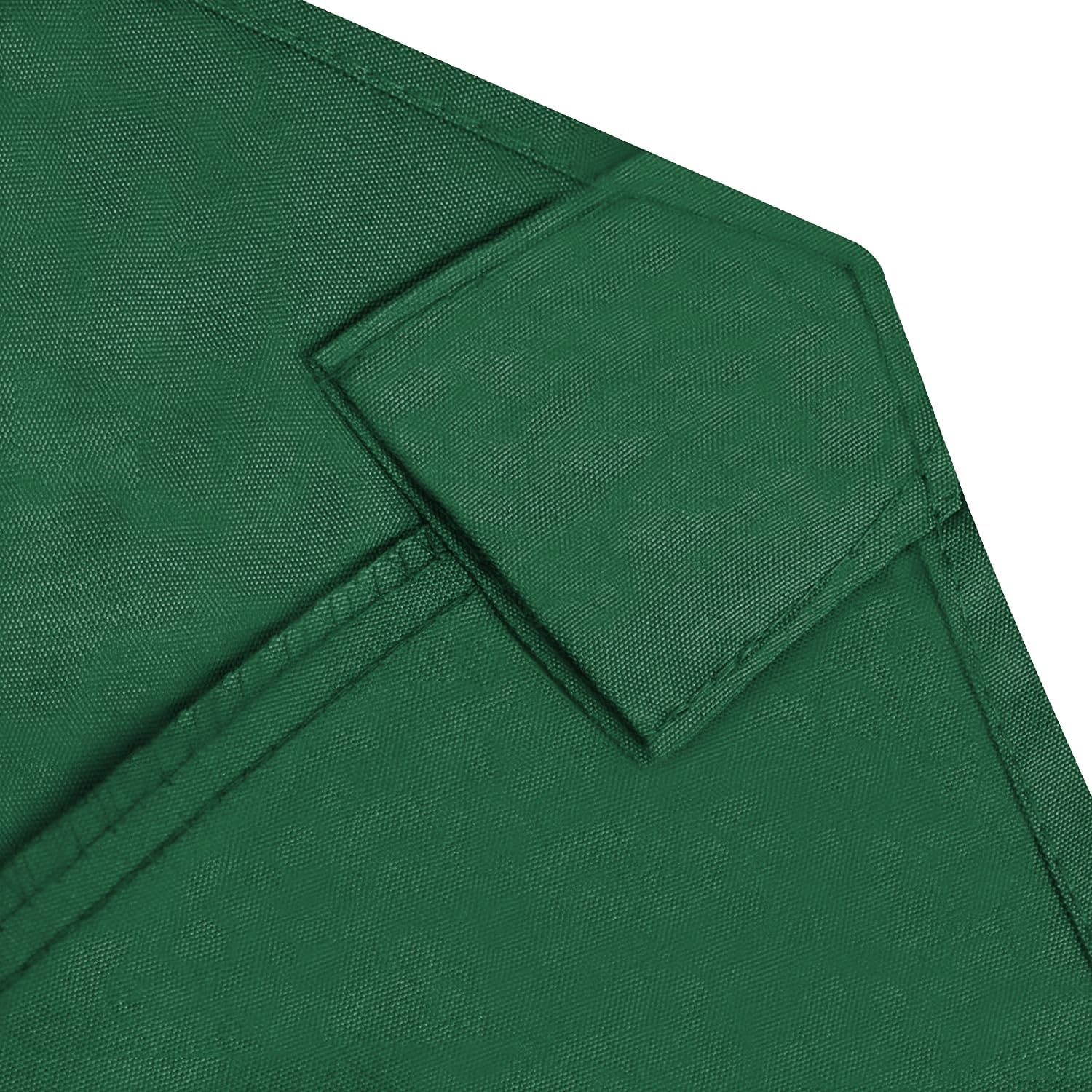 EliteShade USA SunUmbrella – Fundas de repuesto de 7.5 pies con 6 varillas, para sombrilla de patio (solo el toldo) (verde bosque)