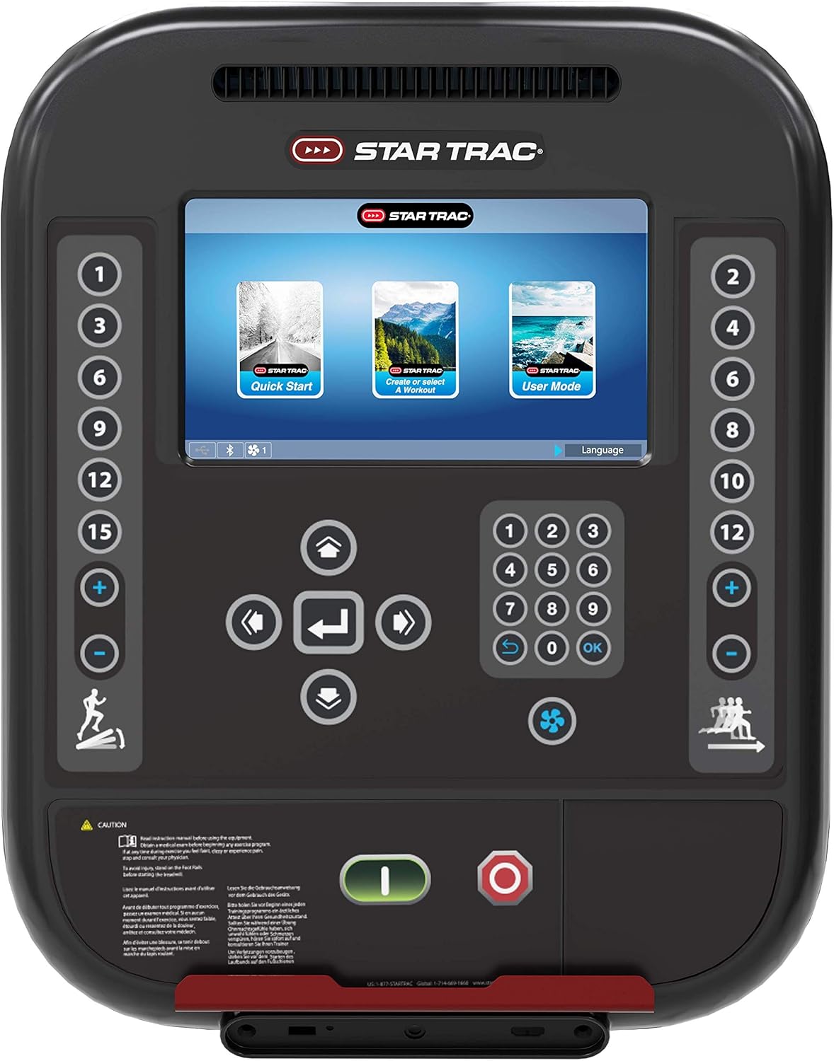 Cinta de correr 4 Series 4TR con LCD de 10″