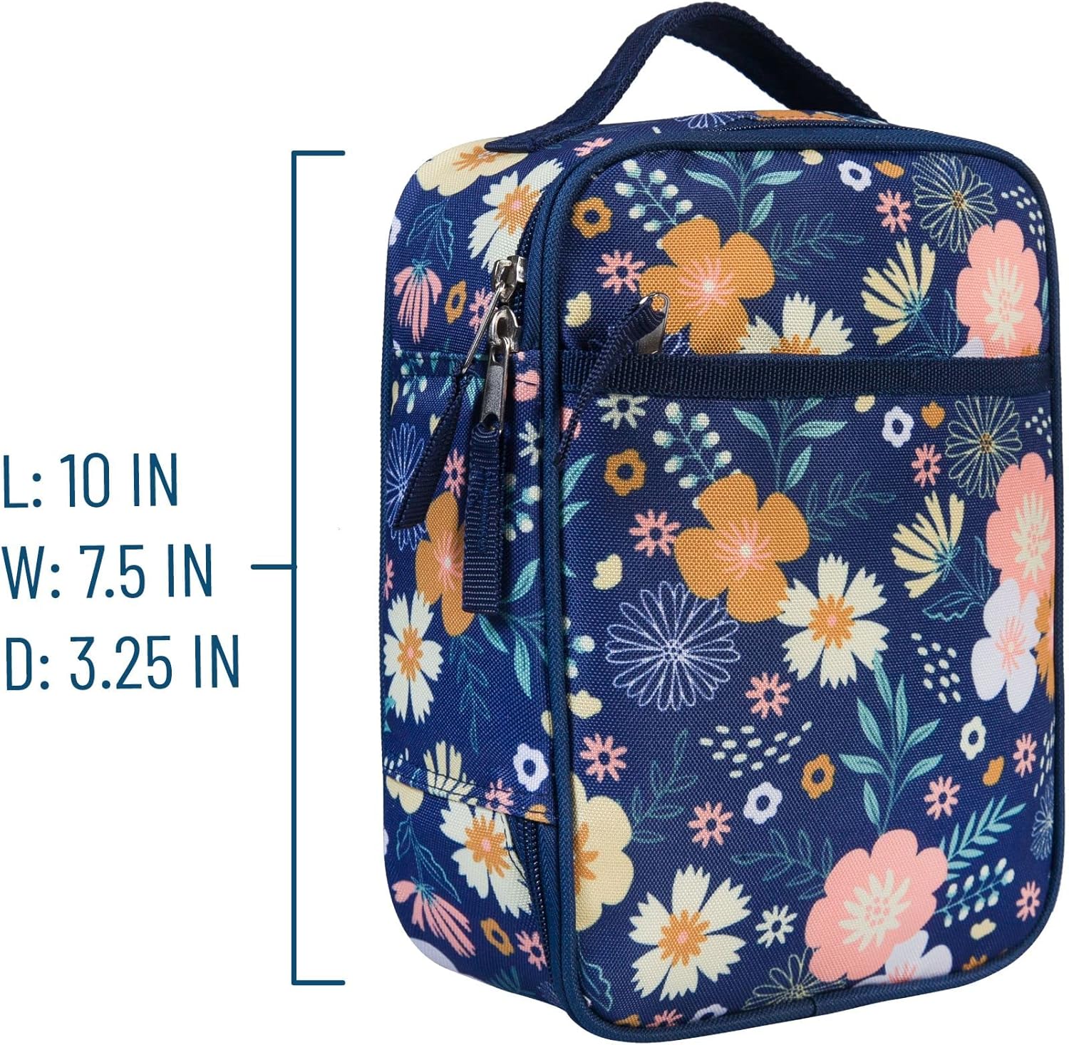 Wildkin Lonchera ecológica para niños y niñas, perfecta para la lonchera reutilizable con estilo elemental, mantiene tu comida fresca para la