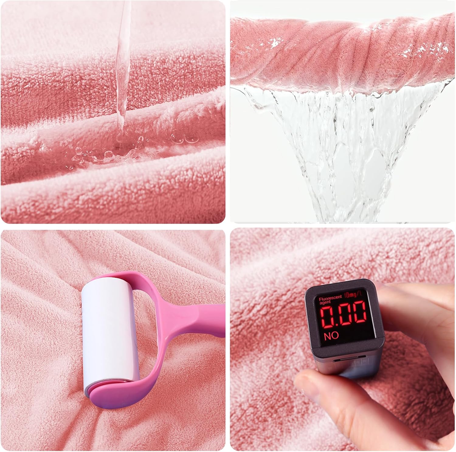 ROMASA Toalla de baño para bebé con capucha, ultra suave y absorbente, bata de baño para recién nacidos, regalos de ducha (gato rosa)
