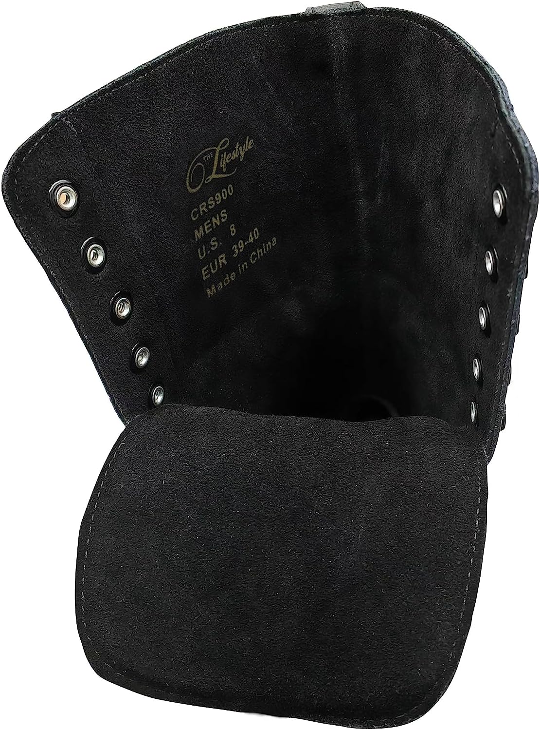 Chicago Skates Premium Lifestyle – Patines de piel y gamuza para hombre, color negro