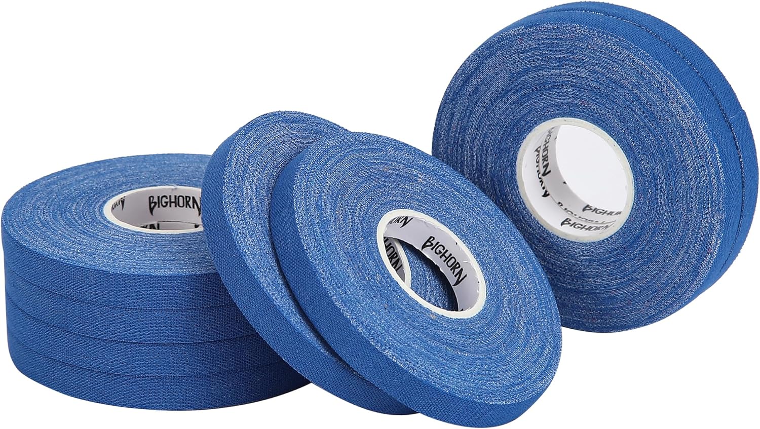 Bighorn Athletics Cinta para dedos Jiu-Jitsu, 0.3 pulgadas x 45 pies, 8 rollos (azul) – Cinta versátil para artes marciales, escalada y más