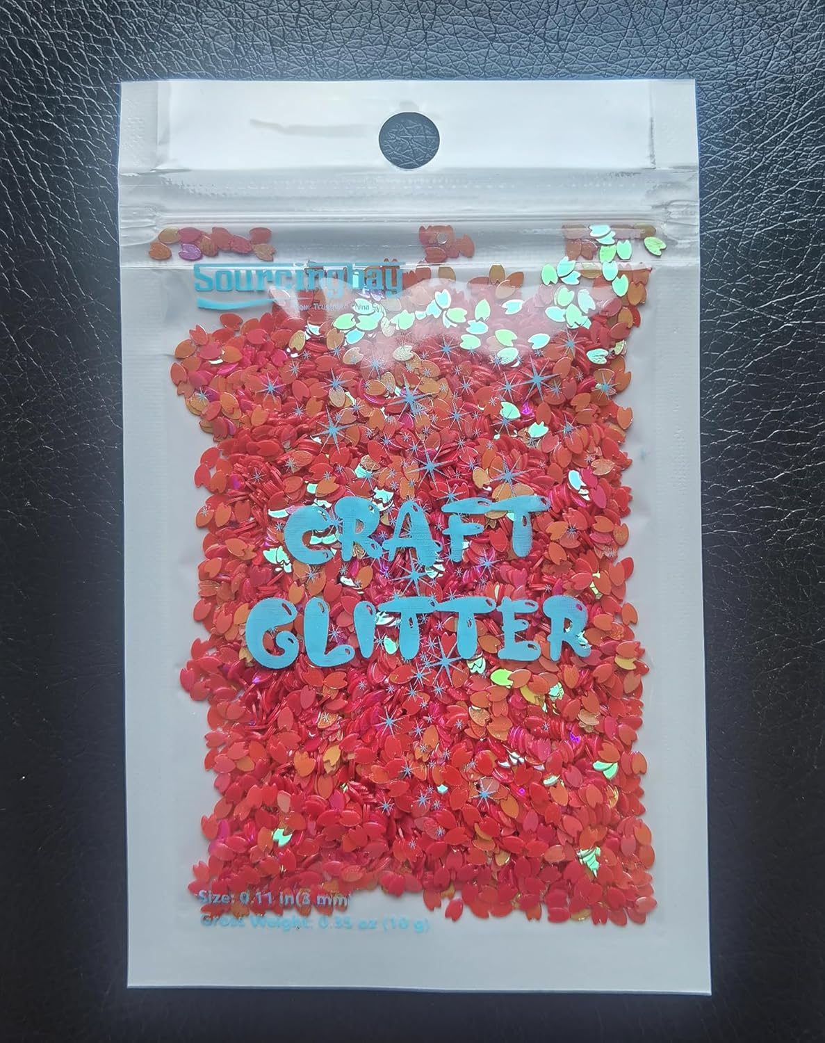 Lentejuelas de confeti con purpurina de pétalos de flor de cerezo para manualidades, arte de uñas, fiestas de vacaciones, tarjetas de bricolaje –