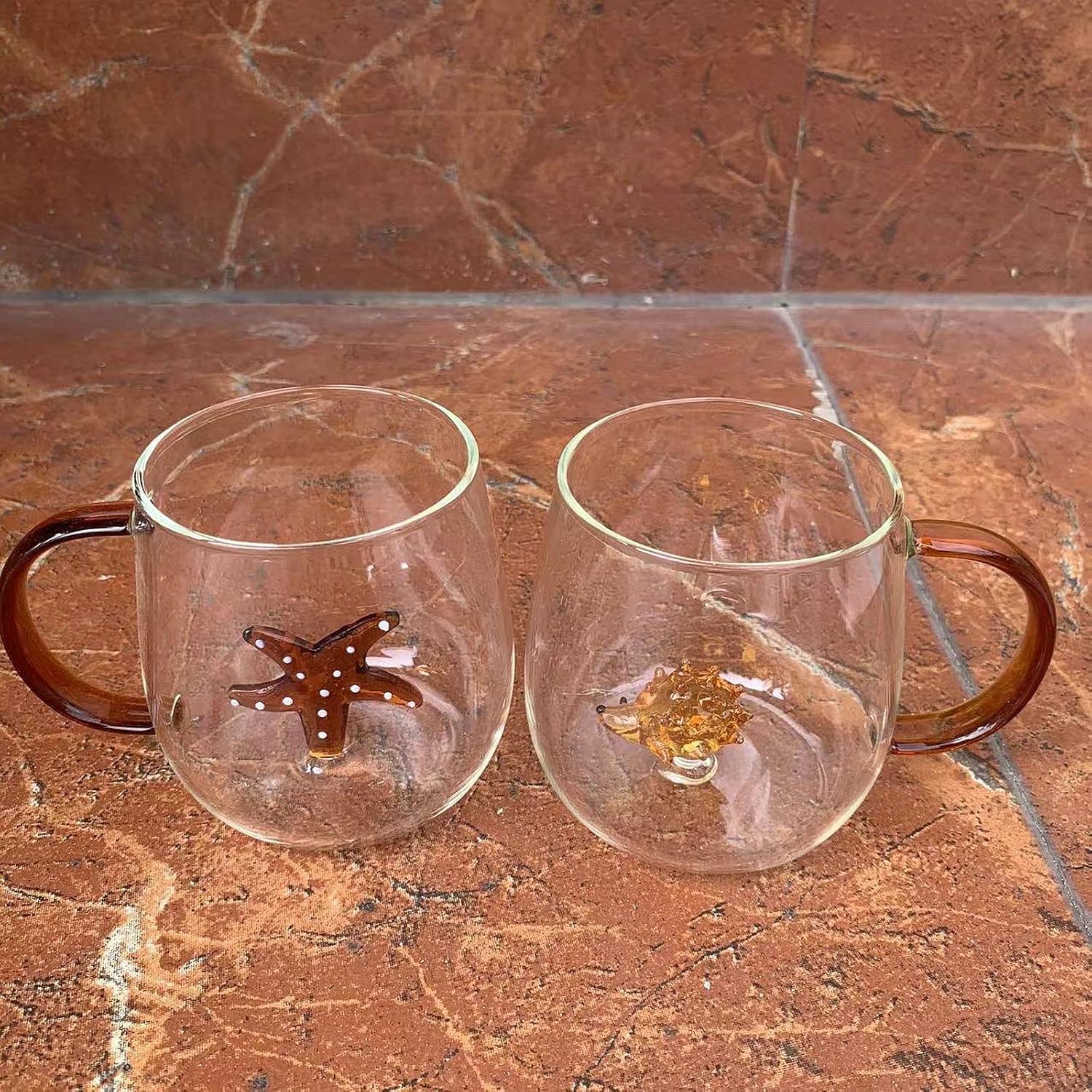Youngky Store – Taza de cristal 3D con diseño de plantas de animales, taza de café, taza de leche, taza para beber, taza para fiesta, oficina, taza