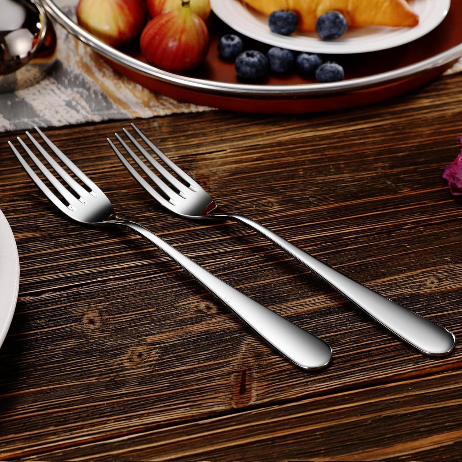 KEAWELL Louise – Juego de cucharas de servir de 9 pulgadas, acero inoxidable 1810, que une elegancia y durabilidad, exquisitos utensilios para