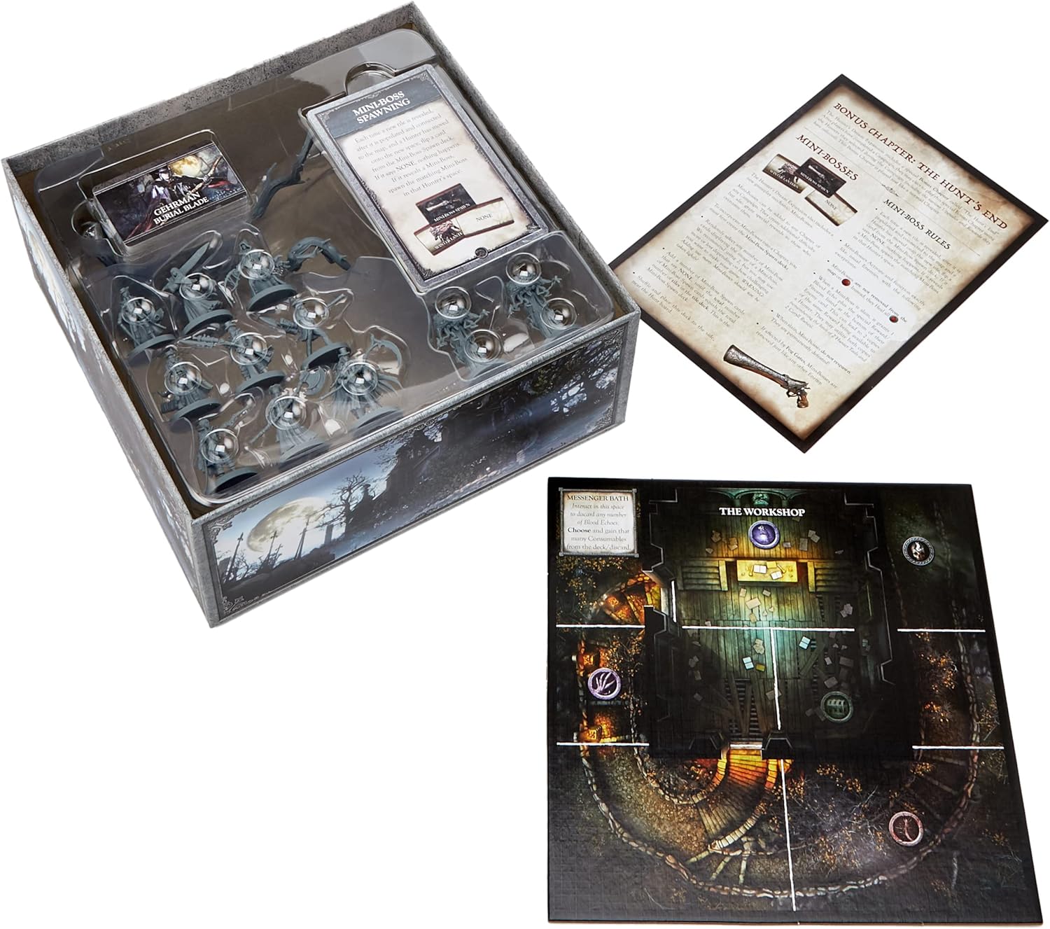 CMON Bloodborne The Board Game Hunter’s Dream Expansion  Juego de estrategia  Juego de terror  Juego cooperativo para adultos y adolescentes  A
