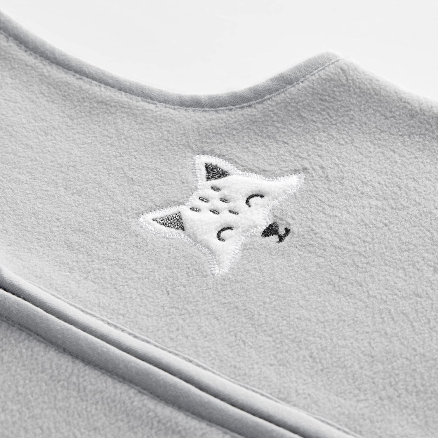 DaysU Saco de dormir para bebé de microforro polar, sin mangas, con cremallera bidireccional, saco de dormir para bebé unisex de 12 a 18 meses, 1