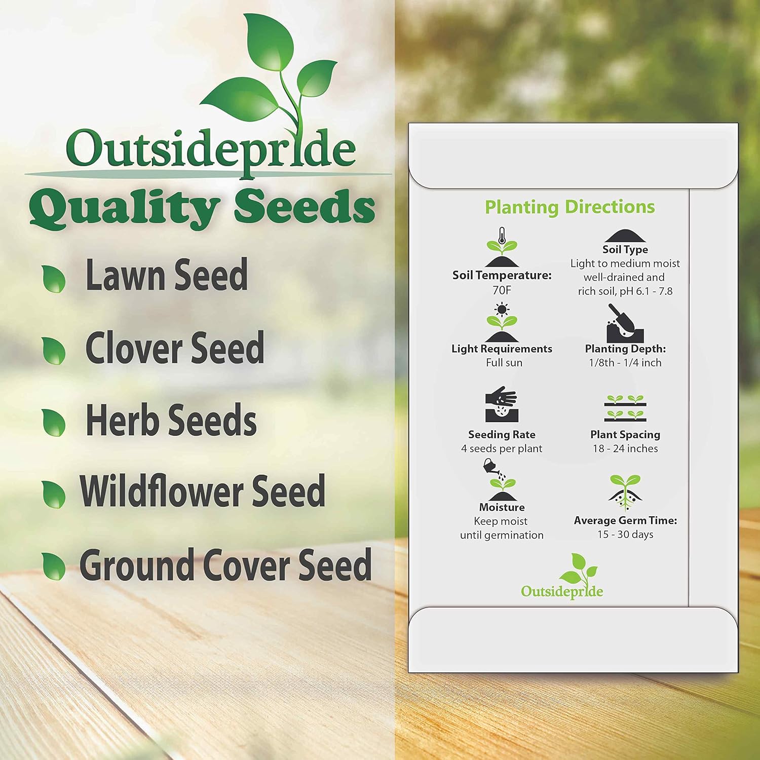 Outsidepride 1000 semillas anuales Perilla Frutescens Planta de carne de res Semillas de jardín de hierbas para plantar