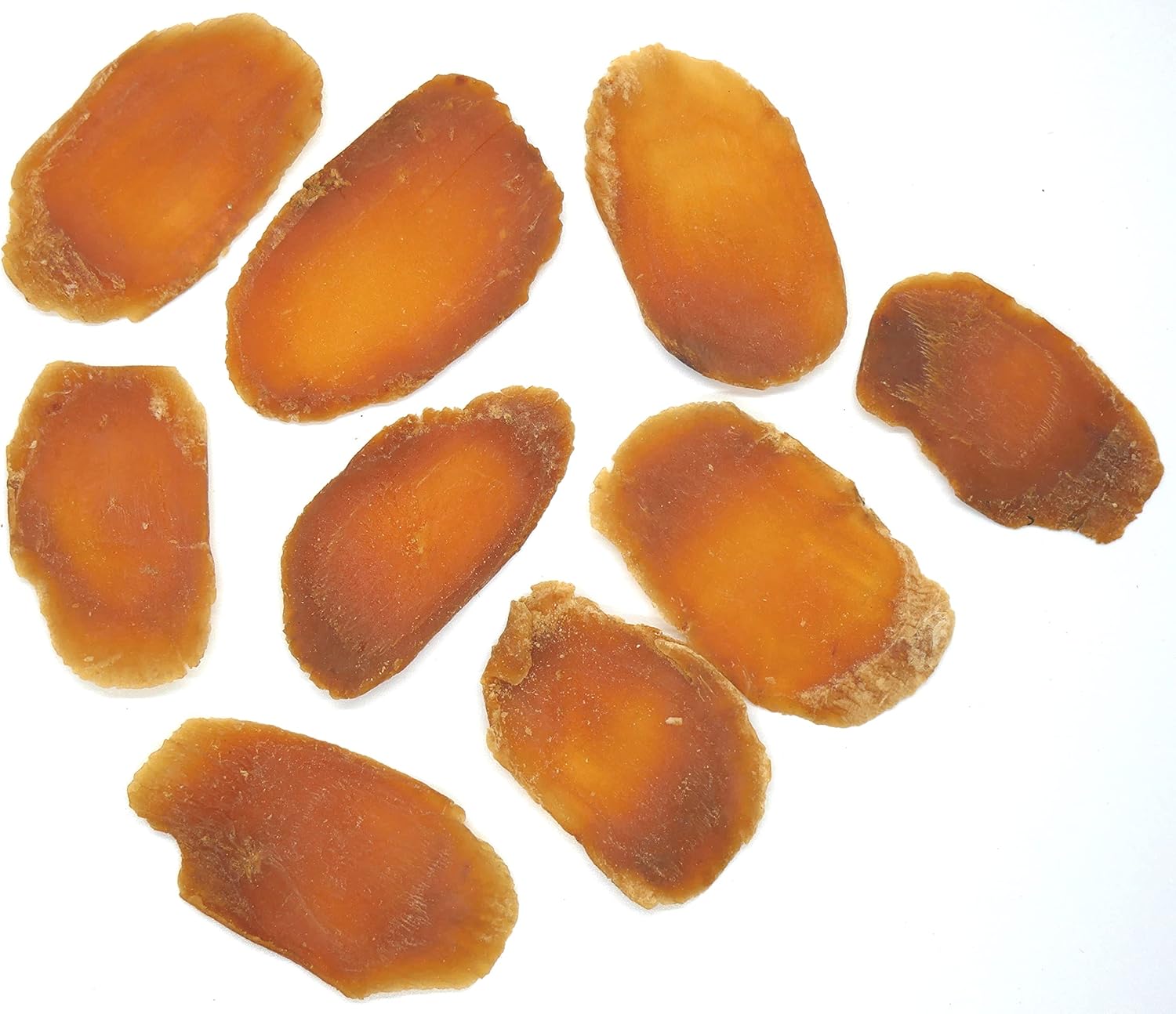 Rebanadas de ginseng Panax rojo  Raíces enteras de 6 años  Ginseng rojo coreano  Grado premium, muy grande y sin azúcar  Ginsenósidos altos para