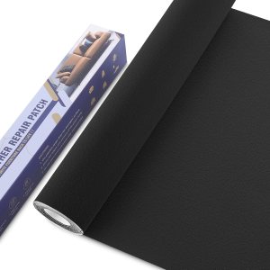 Parche de reparación de cuero de 16 x 63 pulgadas, cinta de reparación de cuero autoadhesiva para muebles, kit de reparación de cuero de vinilo para Parche de reparación de cuero de 16 x 63 pulgadas, cinta de reparación de cuero autoadhesiva para muebles, kit de reparación de cuero de vinilo para