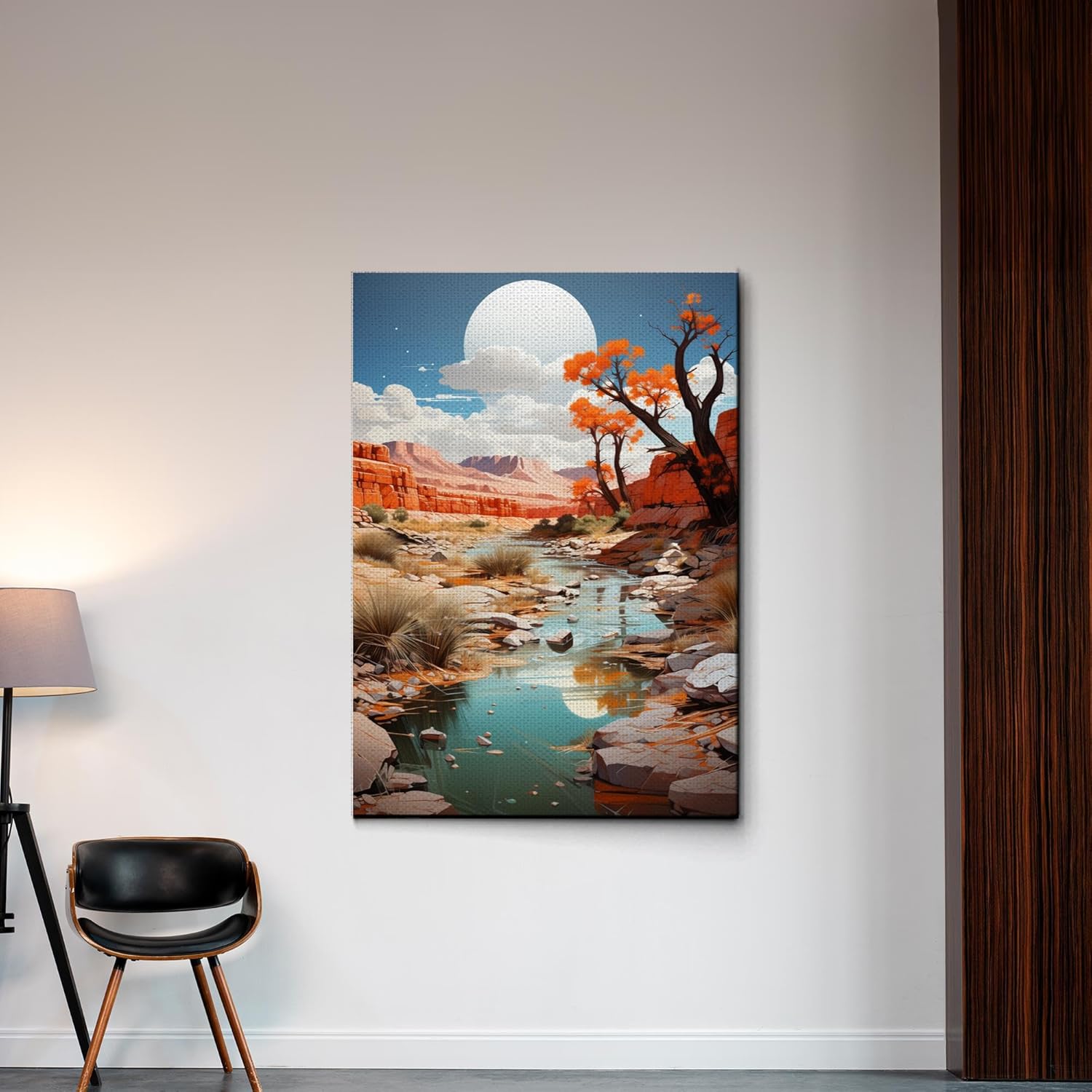 Red Mesa, Archival Print of Landscape Prints of Red Mountain in Mesa, Arizona, Canvas Prints, Wall Decor