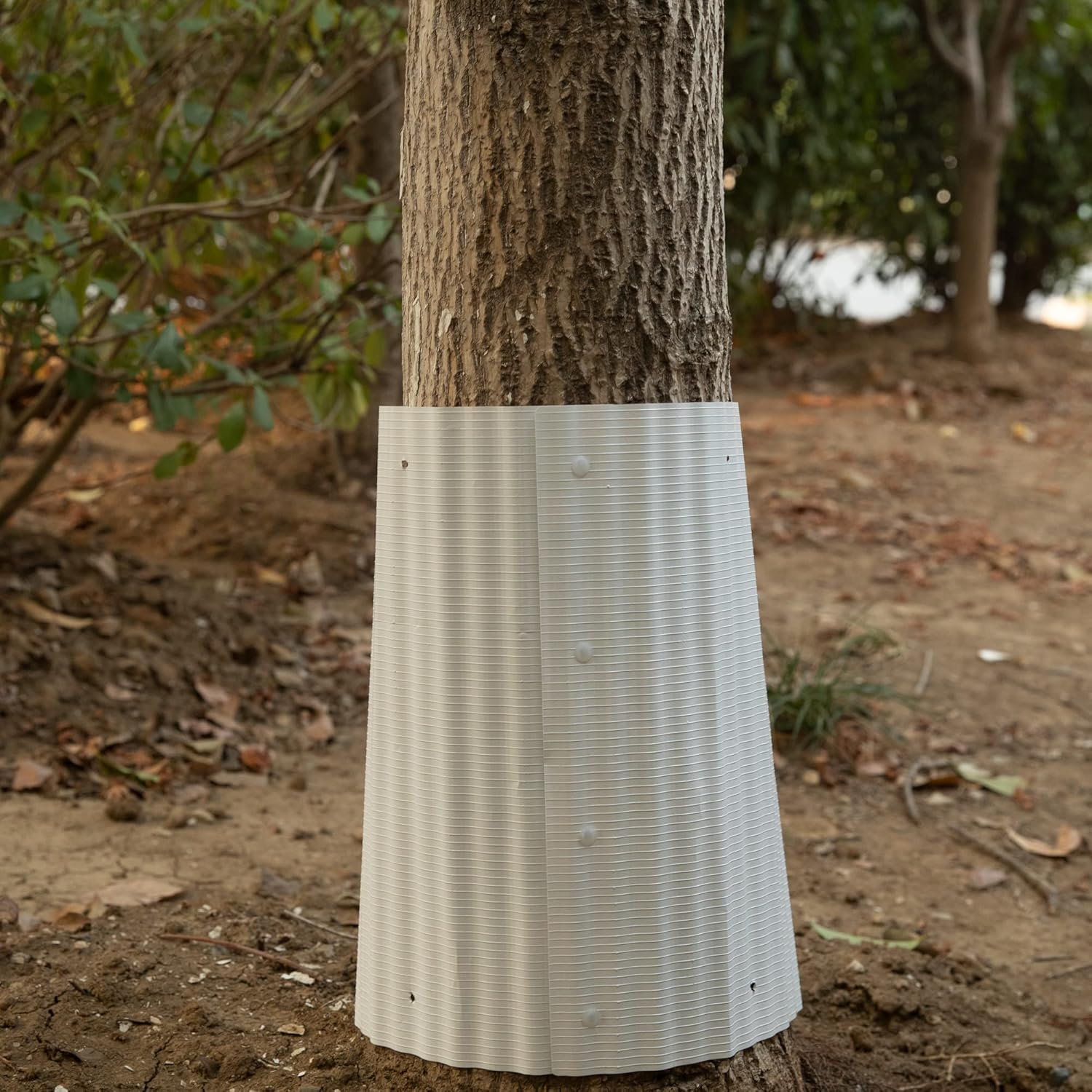 8 protectores de árboles expandibles, protector flexible de corteza de árbol, tubos protectores de troncos de árboles, envolturas para proteger