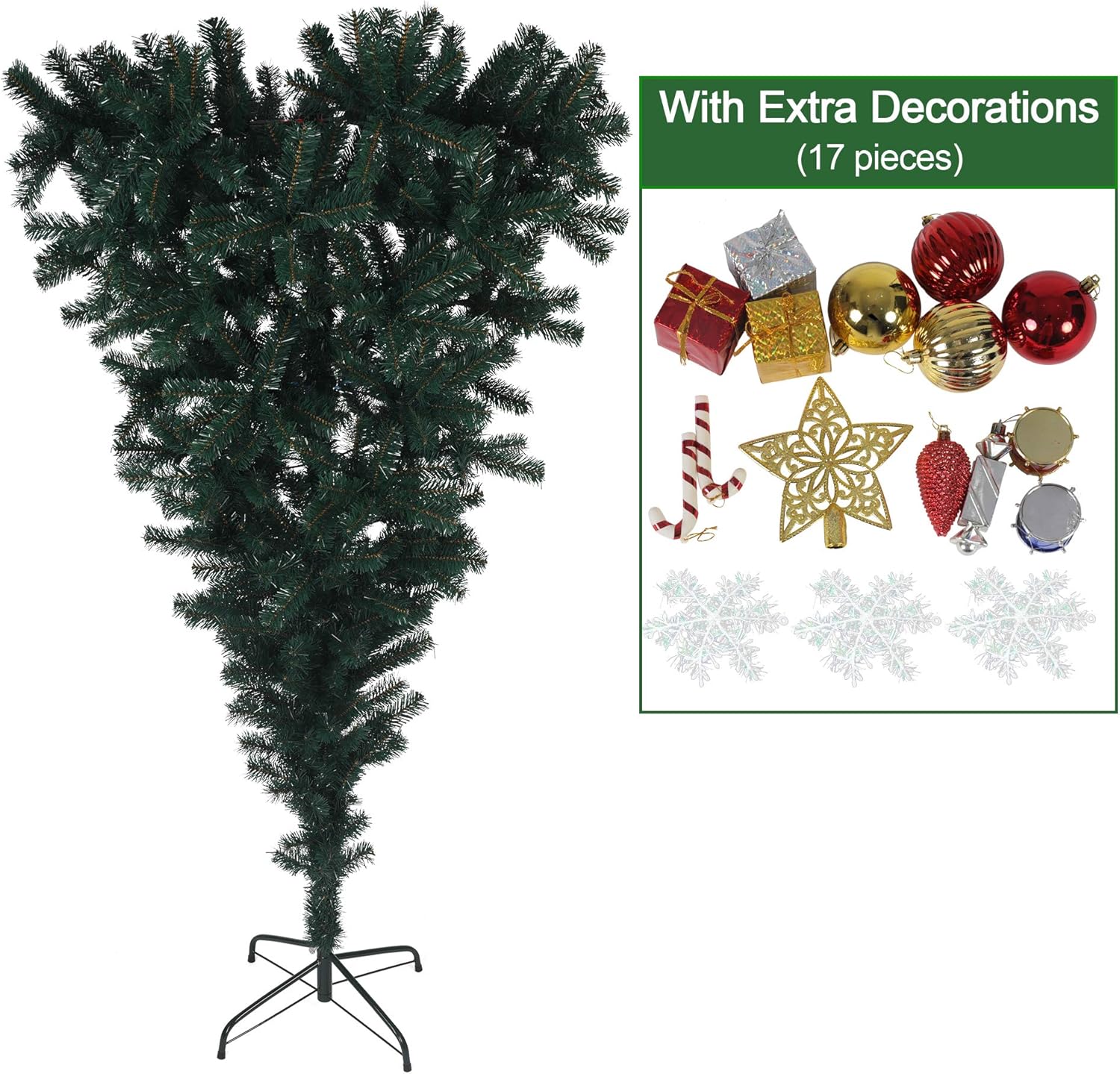 LUCKYERMORE – Árbol de Navidad artificial