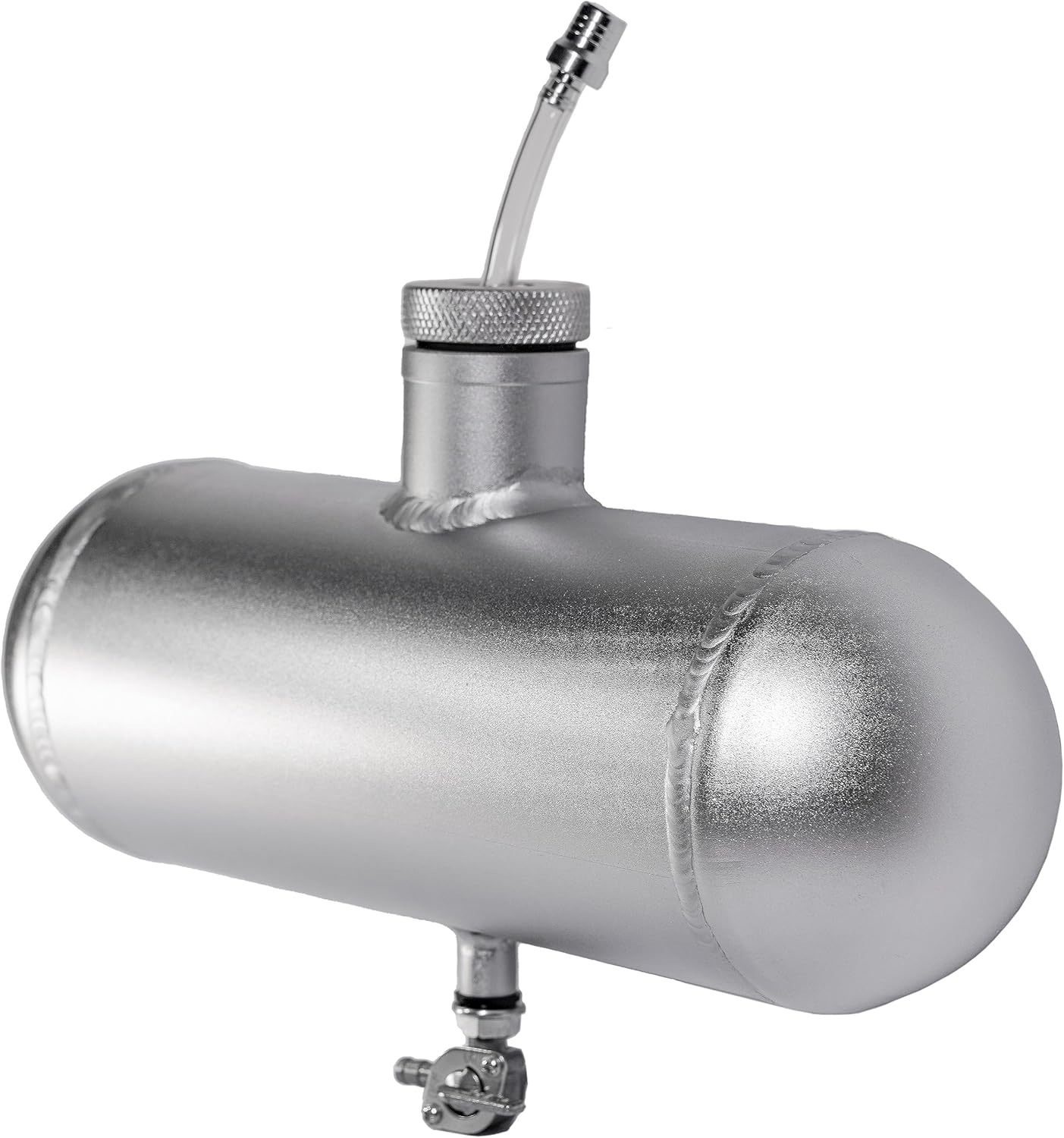 Cilindro de tanque de combustible de aluminio para minicicleta, 4 x 12 pulgadas, para Coleman Baja Montser Mega moto Predator Hemi non 212, Massimo