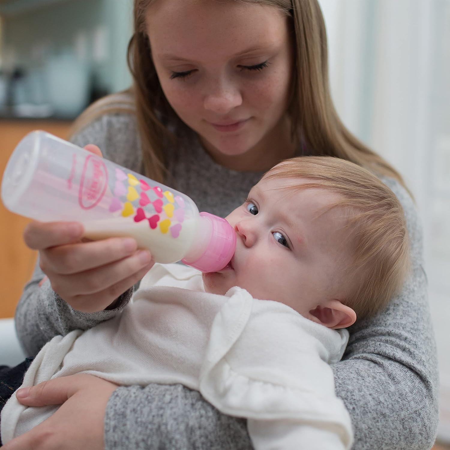 Dr. Brown’s Natural Flow Anti-Colic Options+ – Kit de inicio de botella para sorber estrecho, 8 onzas, con boquilla de flujo medio rápido nivel 3 y