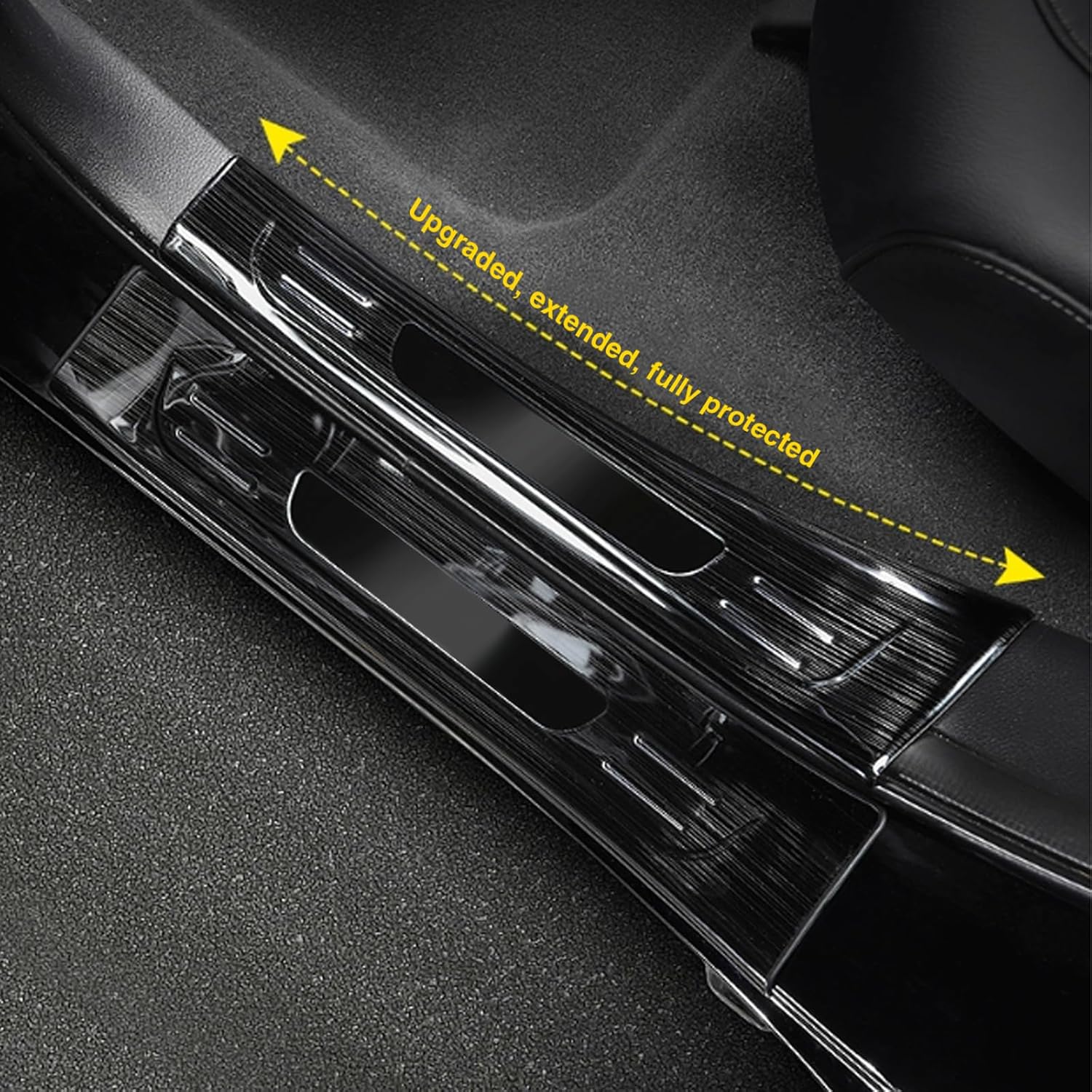 AOMSAZTO 4 piezas de protección para umbral de puerta para Honda CR-V CRV 2023 2024, accesorios de acero inoxidable para decoración de placa de
