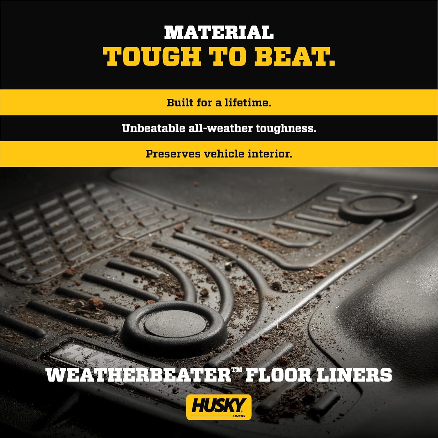 Husky Liners – 29231 Se adapta al forro de carga Volkswagen Atlas 2018-19