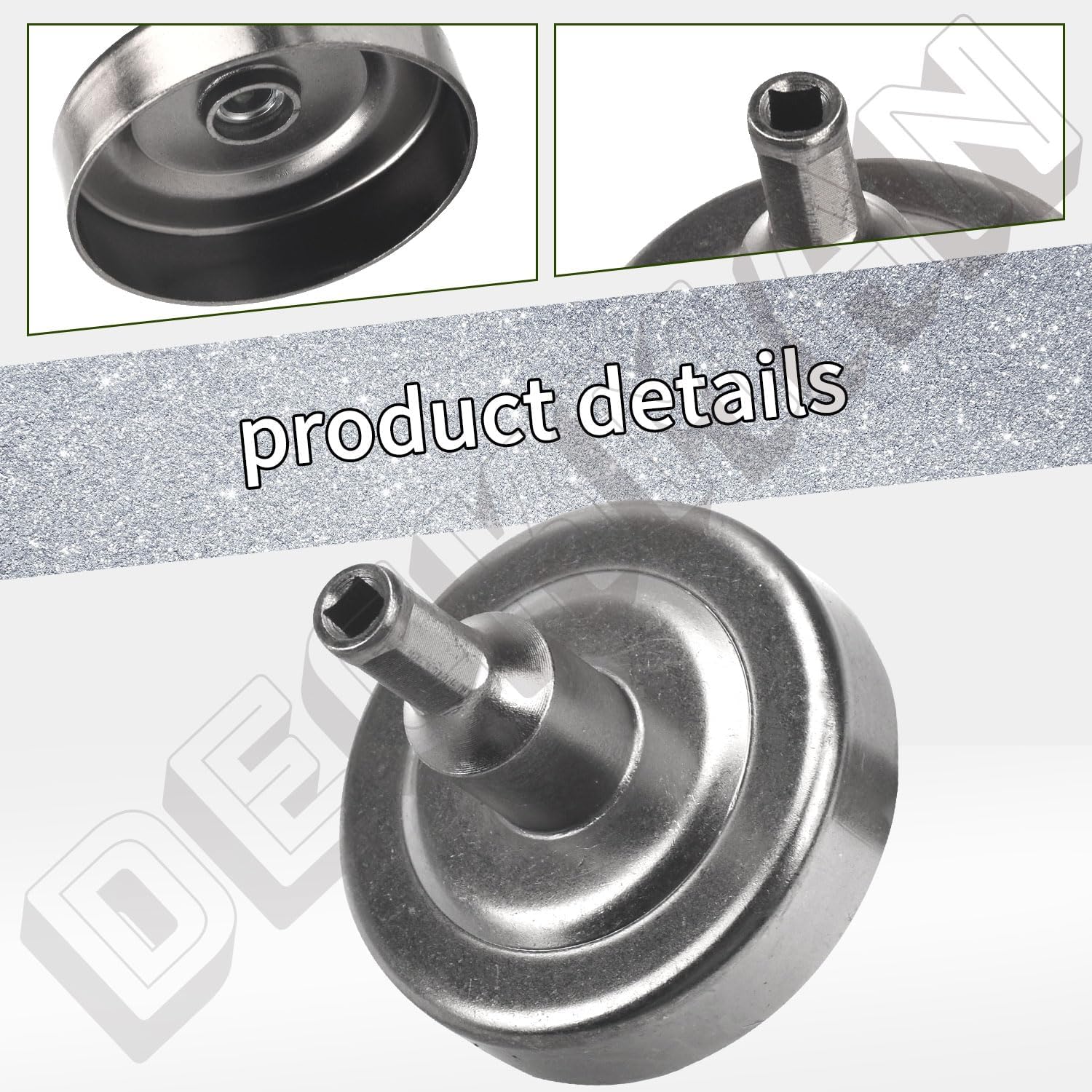DECKMAN 753-06281 75306281 Conjunto de embrague compatible con recortadora de cuerda MtdCraftsmanCUB-CadetTroybilt 316791960, 316791961, 316791910,
