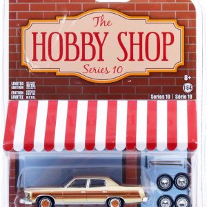 1978 AMC Matador Barcelona Sand Tan y Golden Ginger con neumáticos de repuesto The Hobby Shop Series 10 164 Modelo de automóvil fundido a presión 1978 AMC Matador Barcelona Sand Tan y Golden Ginger con neumáticos de repuesto The Hobby Shop Series 10 164 Modelo de automóvil fundido a presión