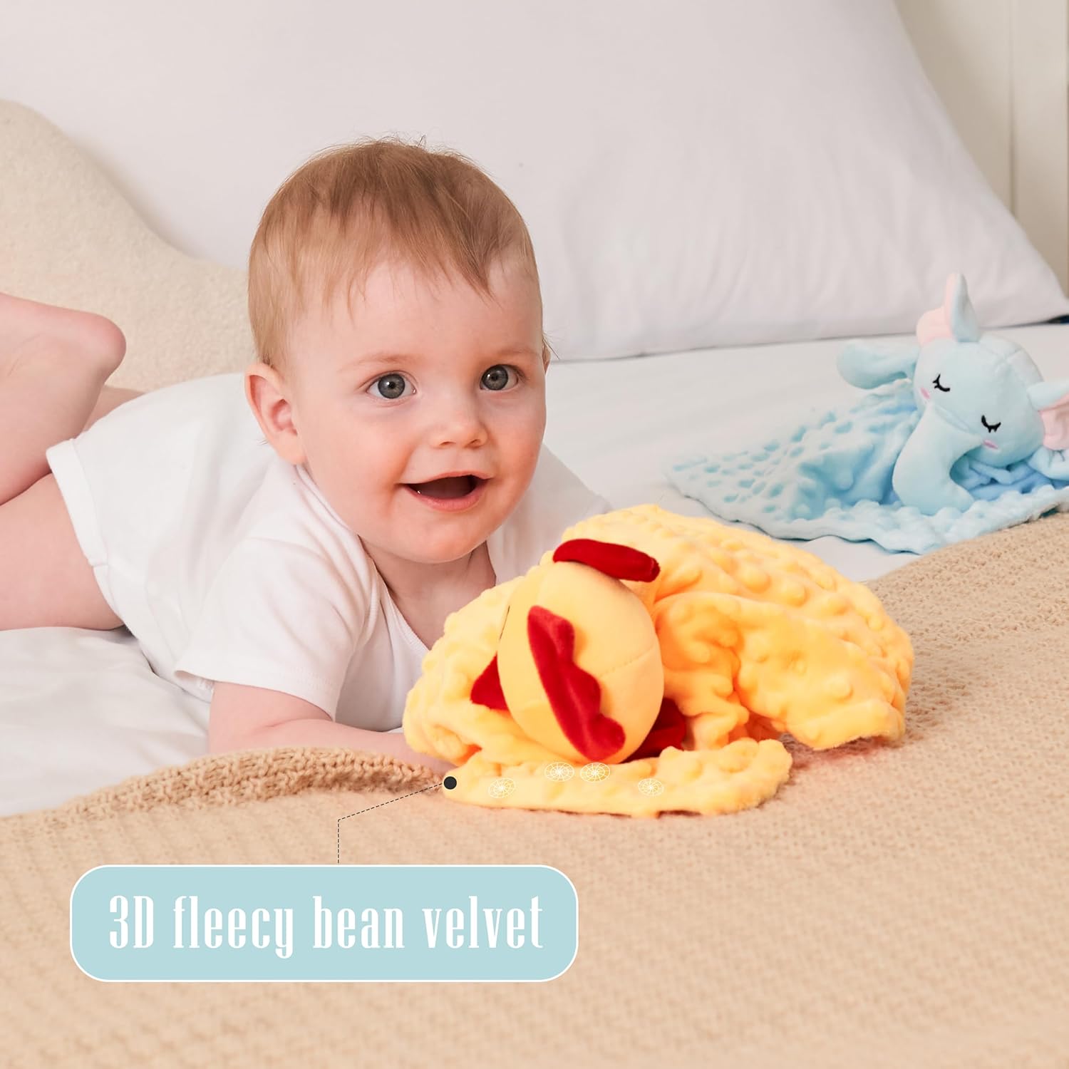 Cute Castle Manta de seguridad para bebé, suave, unisex, artículos esenciales para recién nacidos para niños y niñas, paños neutros para
