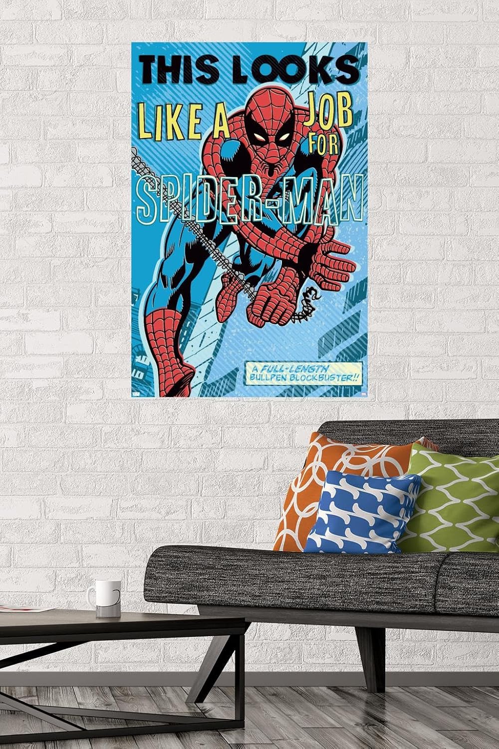 Trends International Marvel Comics Spider-Man – Parece un póster de pared de trabajo