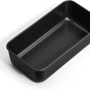 Herogo Molde antiadherente para pan, 9 x 5 pulgadas, molde para hornear pan de carne de acero inoxidable para hornear pan de carne, brownie, lasaña Herogo Molde antiadherente para pan, 9 x 5 pulgadas, molde para hornear pan de carne de acero inoxidable para hornear pan de carne, brownie, lasaña