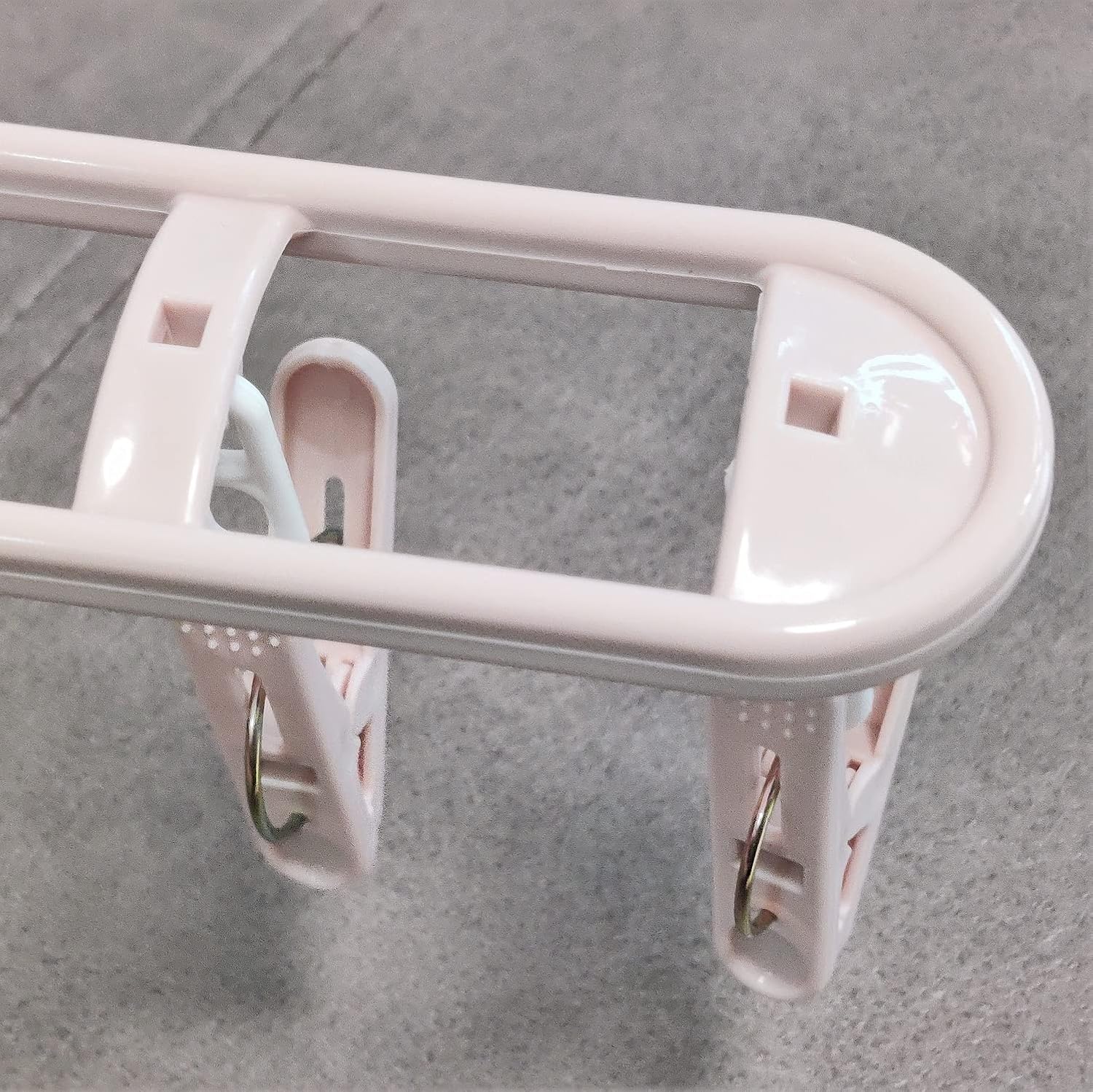 Perchas plegables de viaje para ropa con clips, estantes de secado de ropa, calcetines de lencería de plástico antideslizante para faldas, perchas