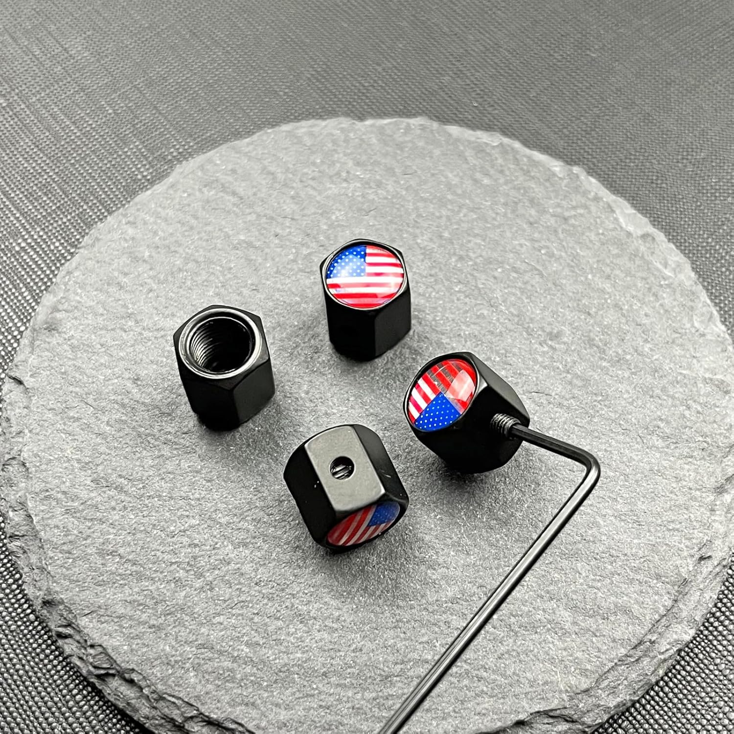 Tapones antirrobo para válvulas de neumáticos para automóviles, camiones, motocicletas, SUV y bicicletas, tapones para válvulas de neumáticos,