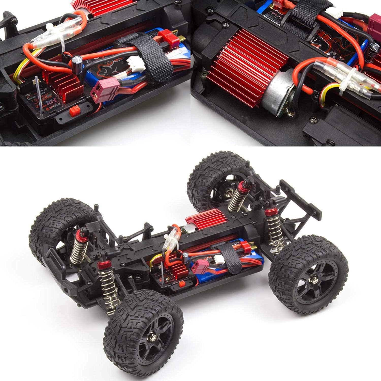 Cheerwing 116 escala todo terreno RC coche, 40KMH de alta velocidad 4WD control remoto Monster Truck, 4X4 Off-Road Truck