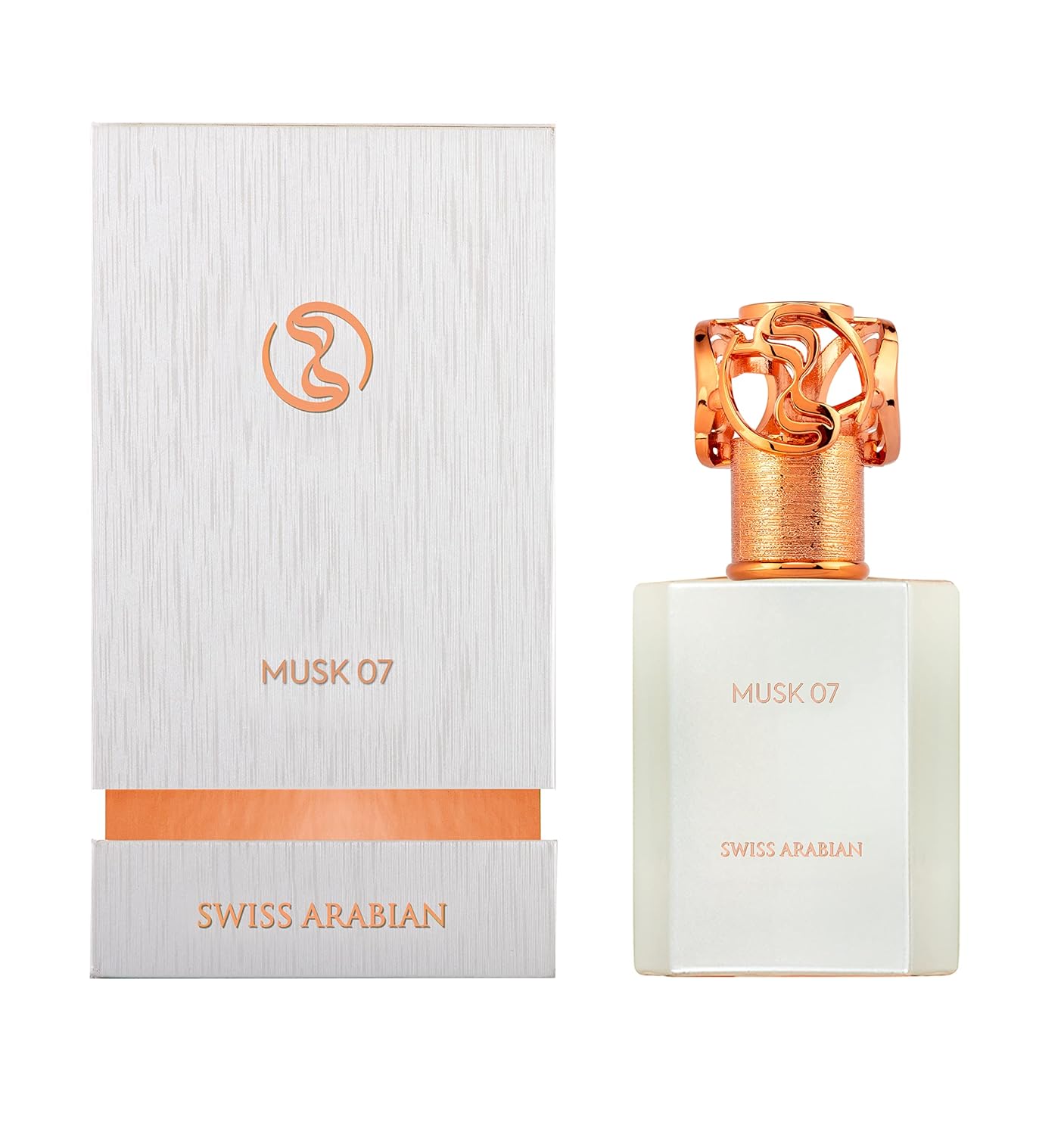 Swiss Arabian Musk 07 – Productos de lujo de Dubai – Fragancia personal EDP en aerosol de larga duración y adictiva – Un aroma seductor y