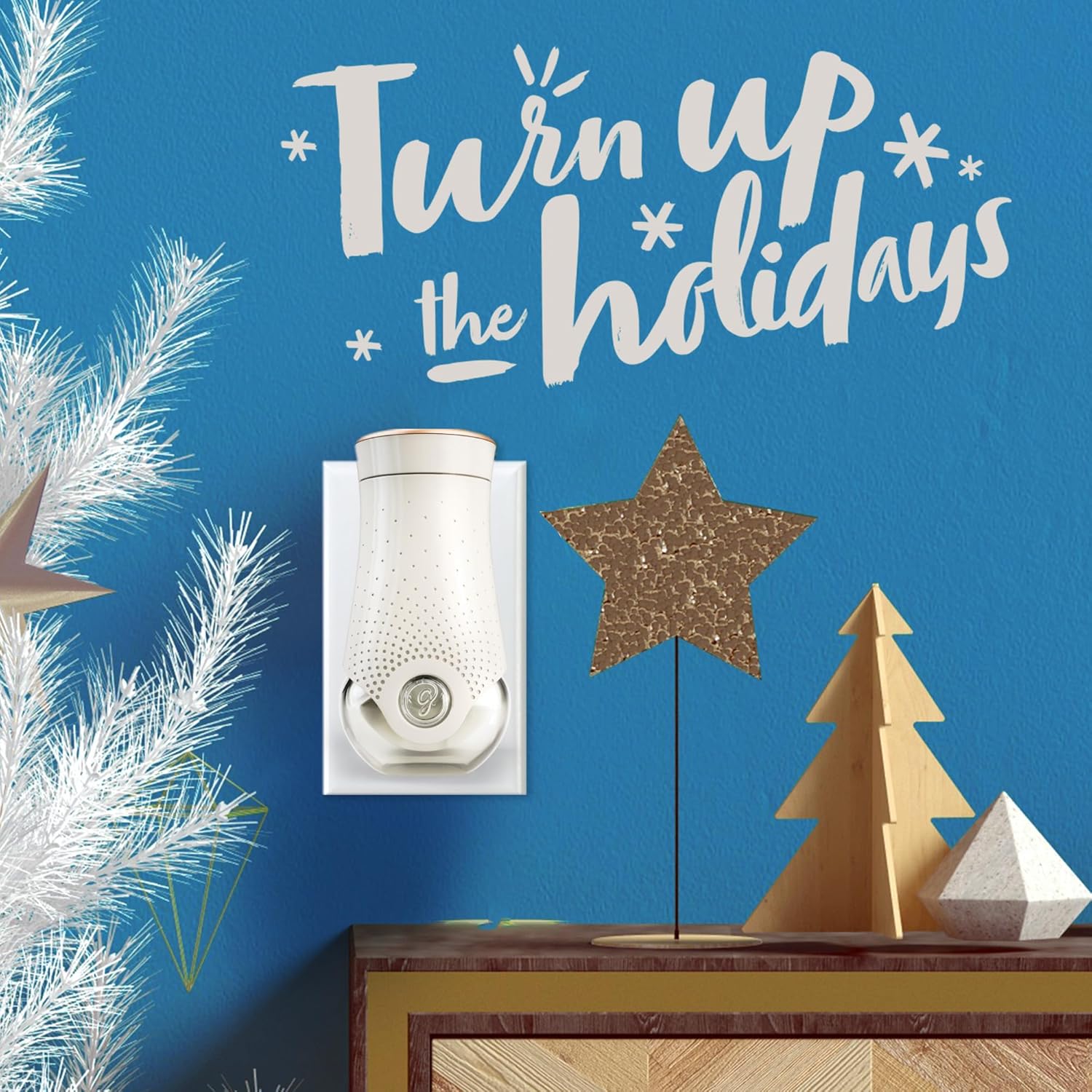 Glade PlugIns – Recambios de ambientador, aceites esenciales y perfumados para el hogar y el baño, Fall Night Long + Starlight & Snowflakes Mix