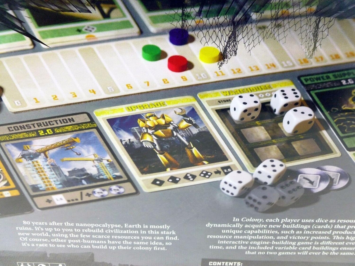 Juego de mesa Colony.