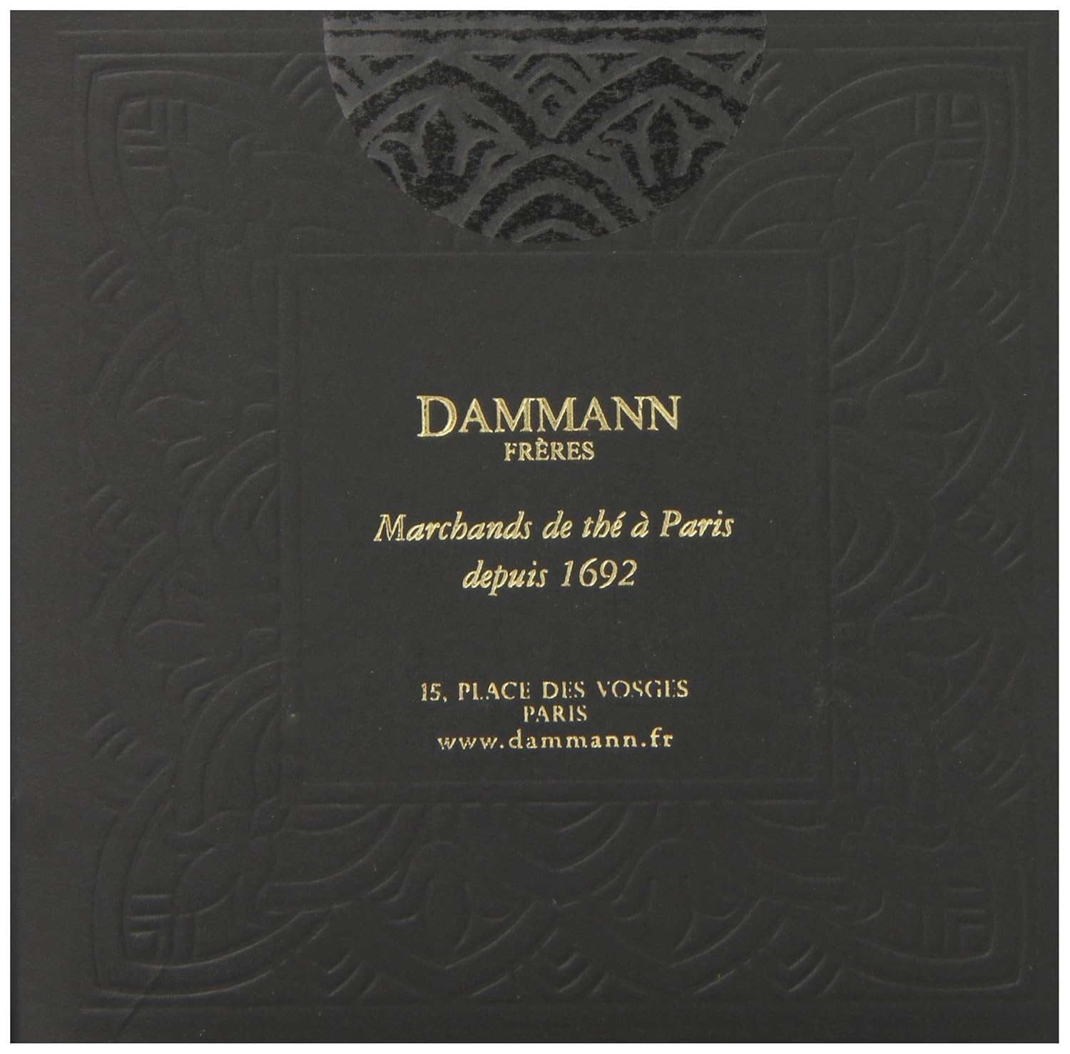 Dammann Freres Loose Leaf, Breakfast Blend Premium Gourmet French Black Tea, 25 unidades (paquete individual)