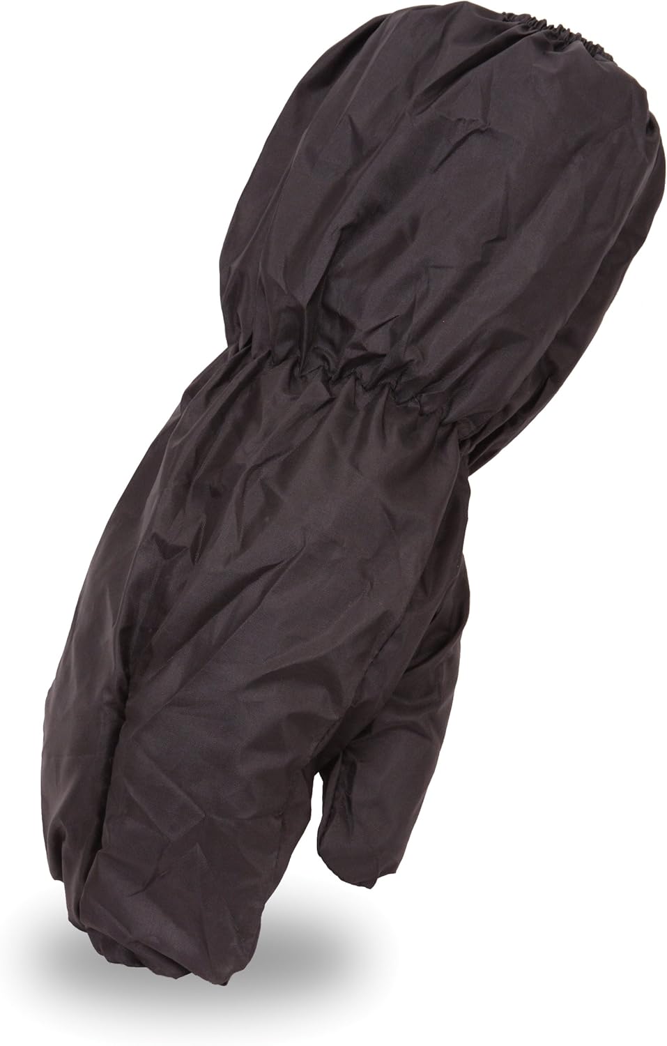 Guante de cuero con forro térmico para hombre con guante de lluvia extraíble para montar a prueba de agua cuando sea necesario (grande)