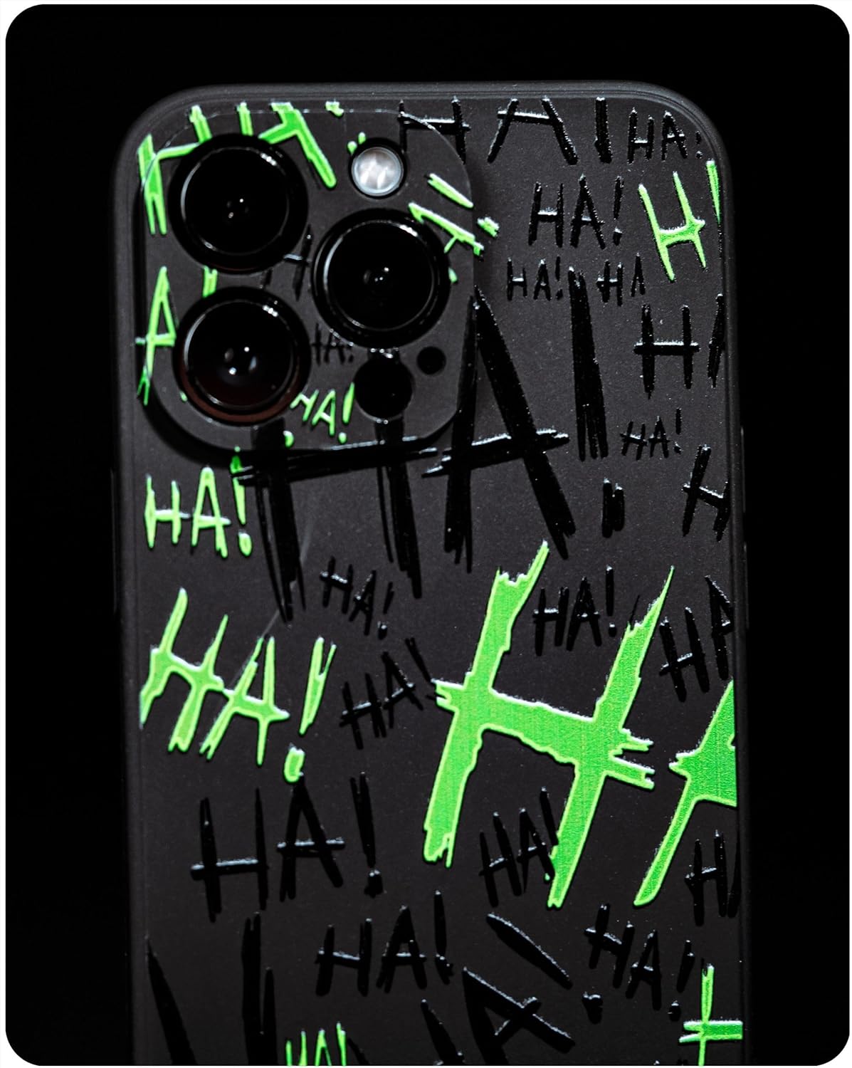 SIMPLYMDRN Funda para iPhone 13 Pro Max brillante a prueba de golpes de la serie delgada para hombres, 6.7 pulgadas, 2021, negro (Jok3ster negro)