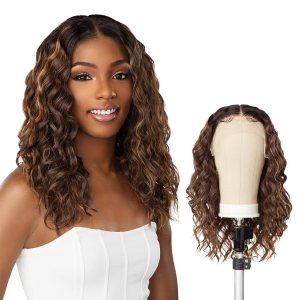 Sensationnel Butta – Pelucas de encaje frontal, mezcla de cabello humano, suelto, rizado, 18 extra ancho, 5 pulgadas, lÃnea de cabello prearrancada, Sensationnel Butta – Pelucas de encaje frontal, mezcla de cabello humano, suelto, rizado, 18 extra ancho, 5 pulgadas, lÃnea de cabello prearrancada,