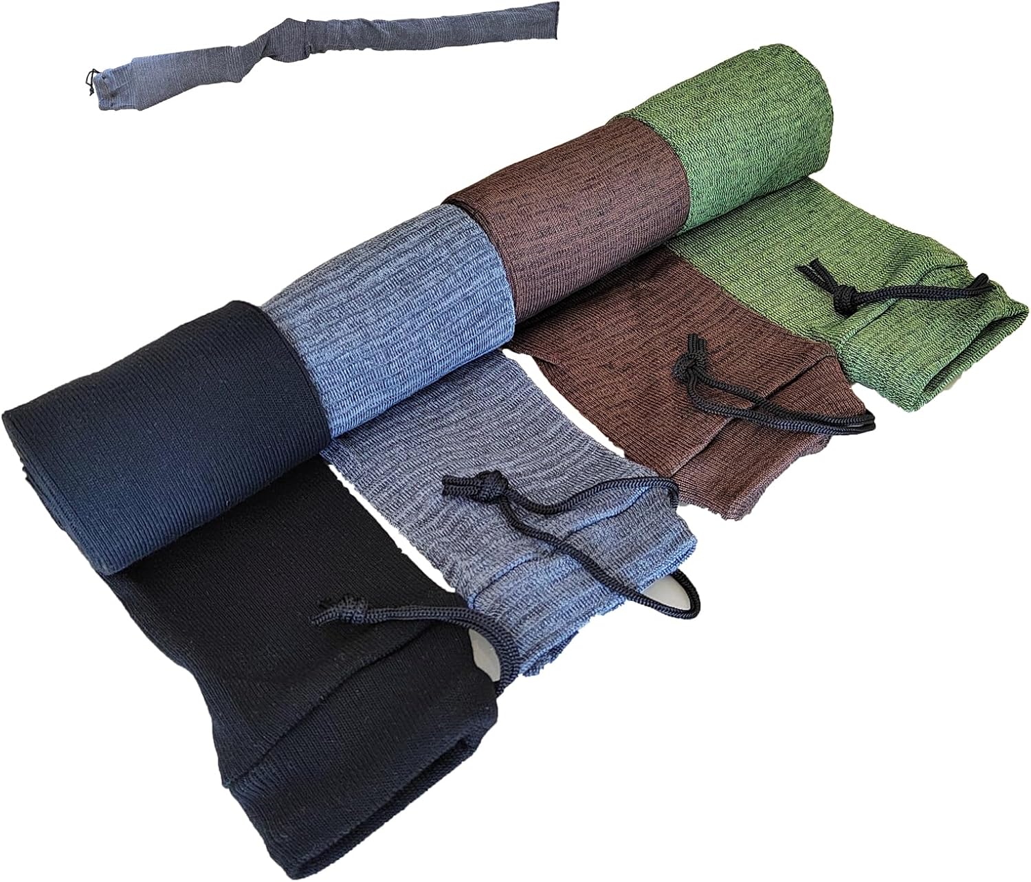 Thick Gun Socks, Elastic Stretch Gun Sock for Guns with Scopes, Wide Gun Sock Covers for Shotguns, Rifles, Shotguns, 52″x4″ Silicone Treated and
