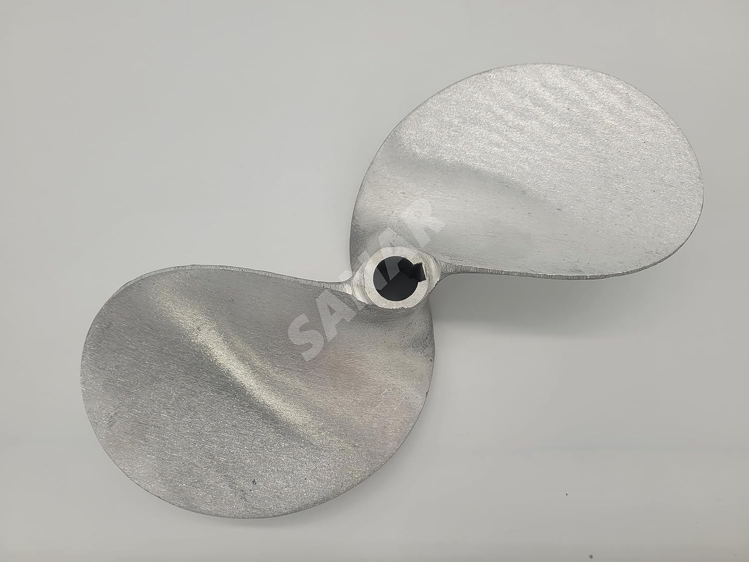 SANAR Aluminum Propeller for Longtail Mud Motor Long Tail Boat – Keyed Tapered Shaft